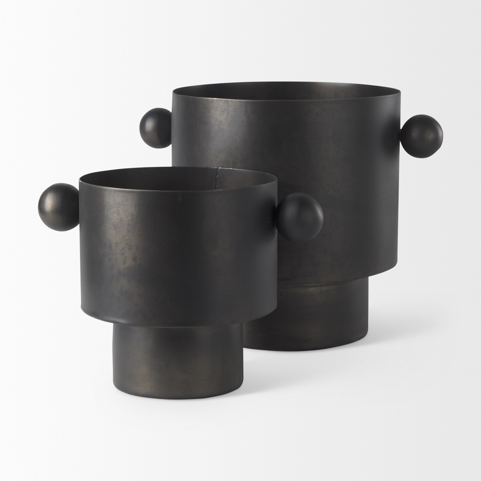 Mercana Juno Vase - Antique Black, H6,5"