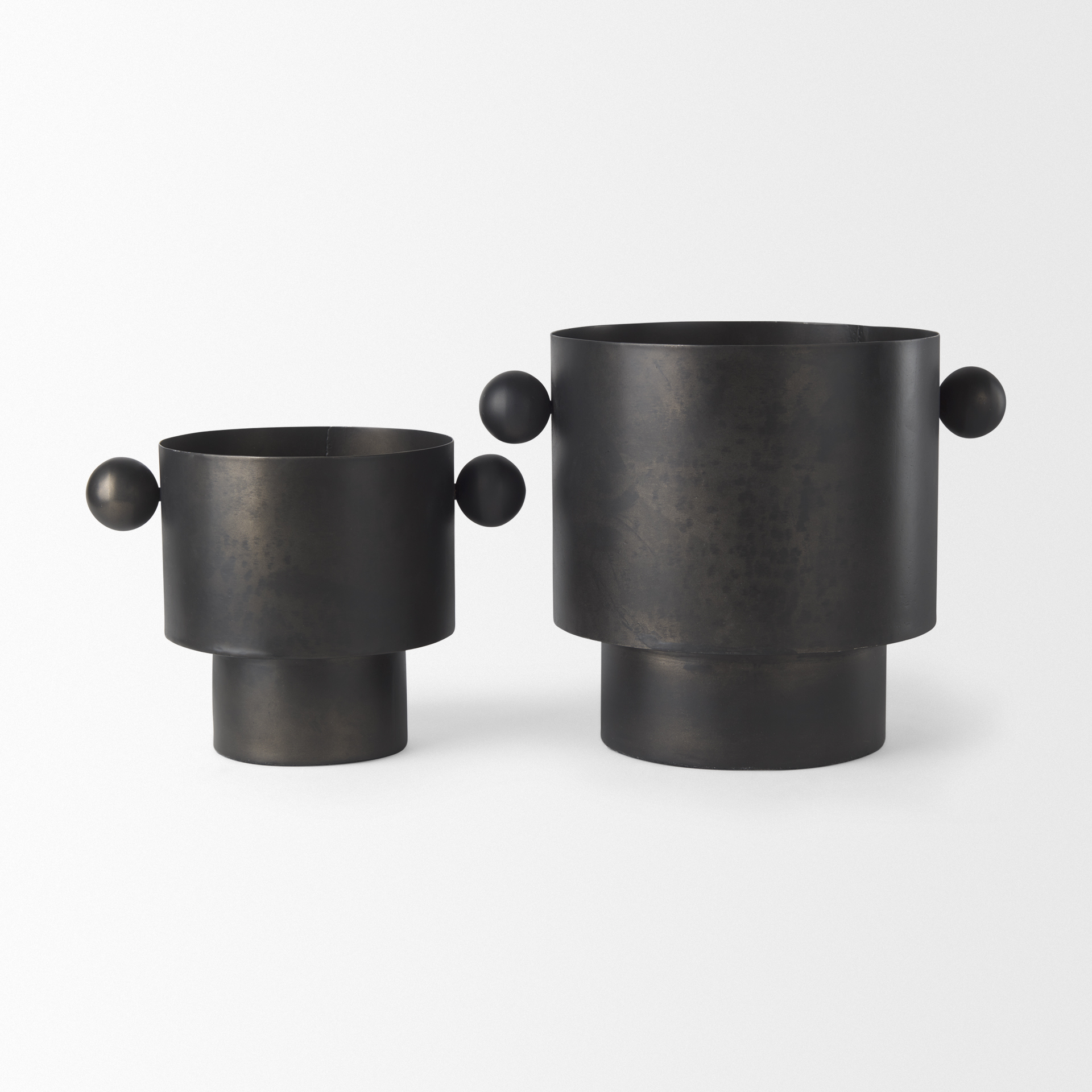 Mercana Juno Vase - Antique Black, H6,5"
