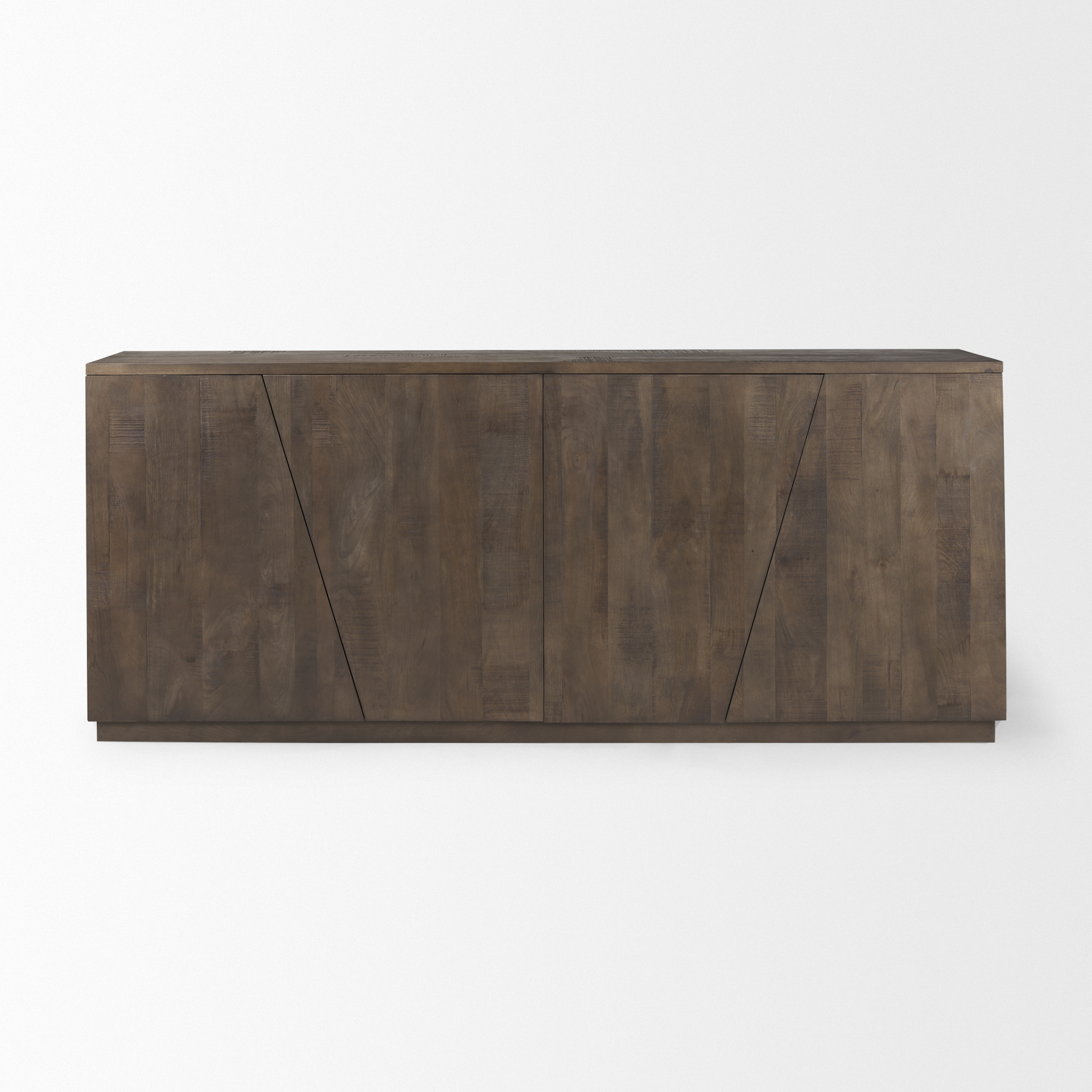 Mercana - West Sideboard in Brown, Solid Wood