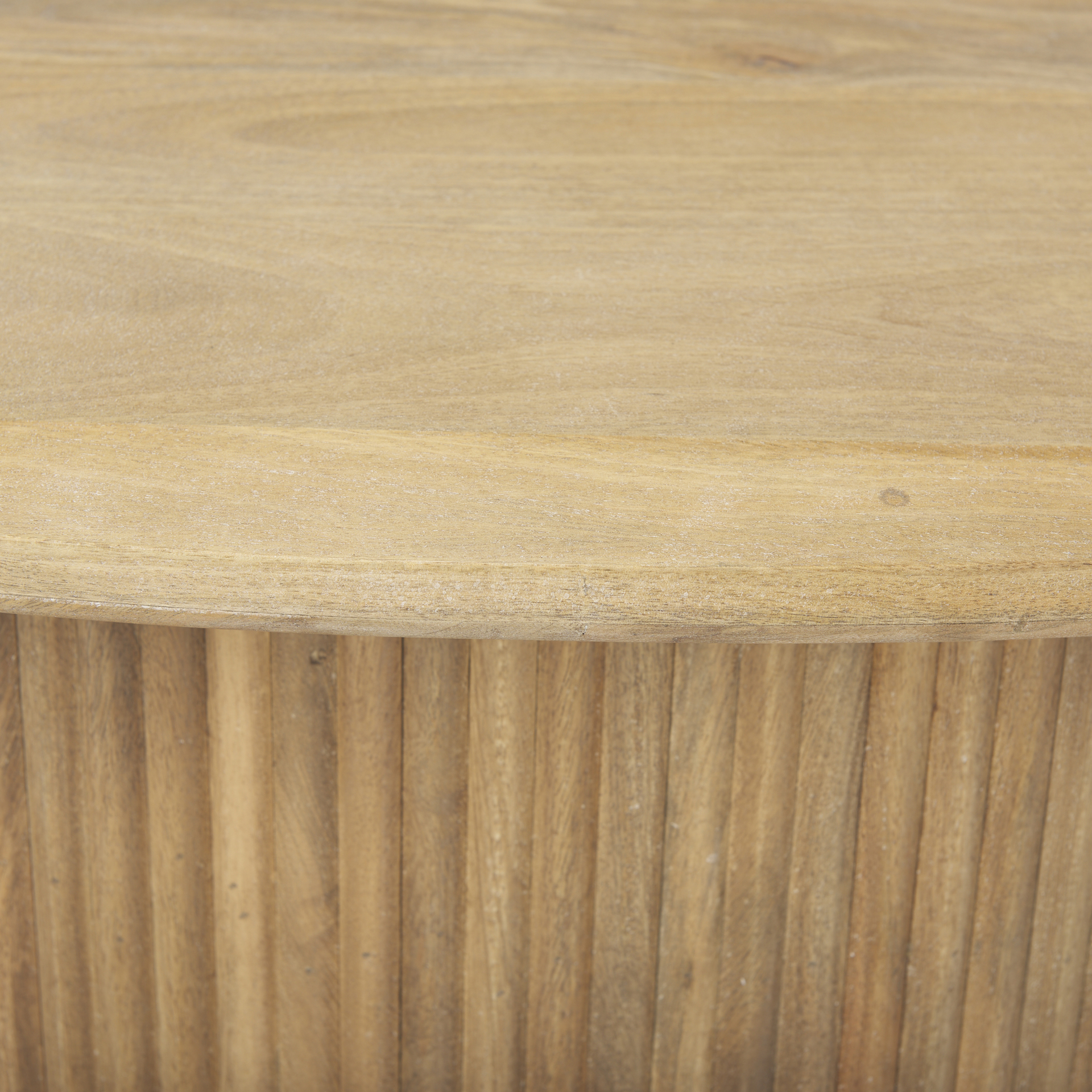 Mercana Terra Oval Coffee Table - Light Brown, Wood