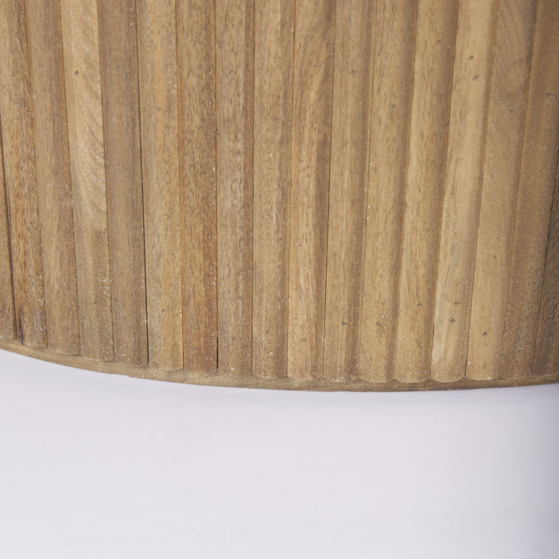Mercana Terra Oval Coffee Table - Light Brown, Wood