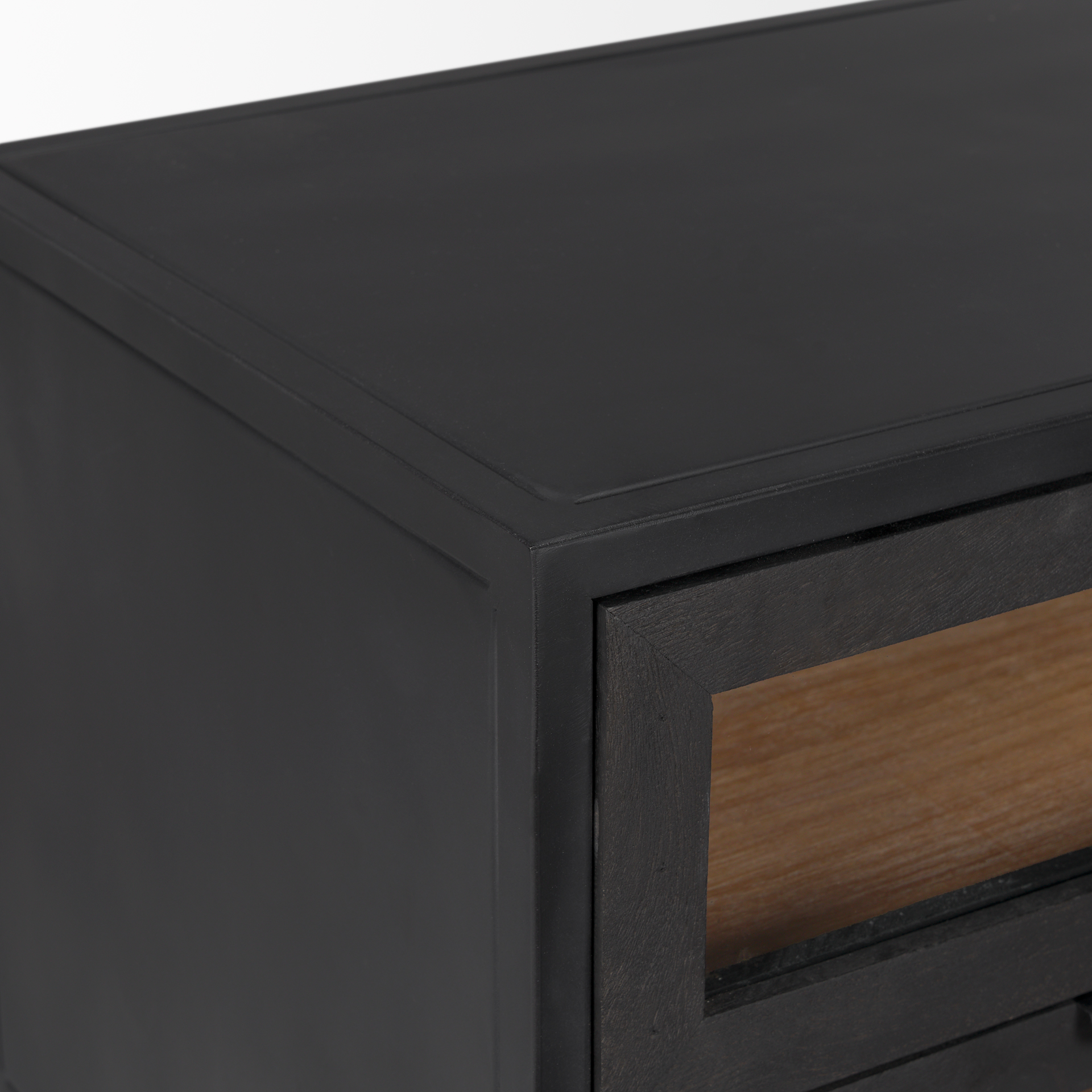 Mercana - Sloan End Table in Black, Metal