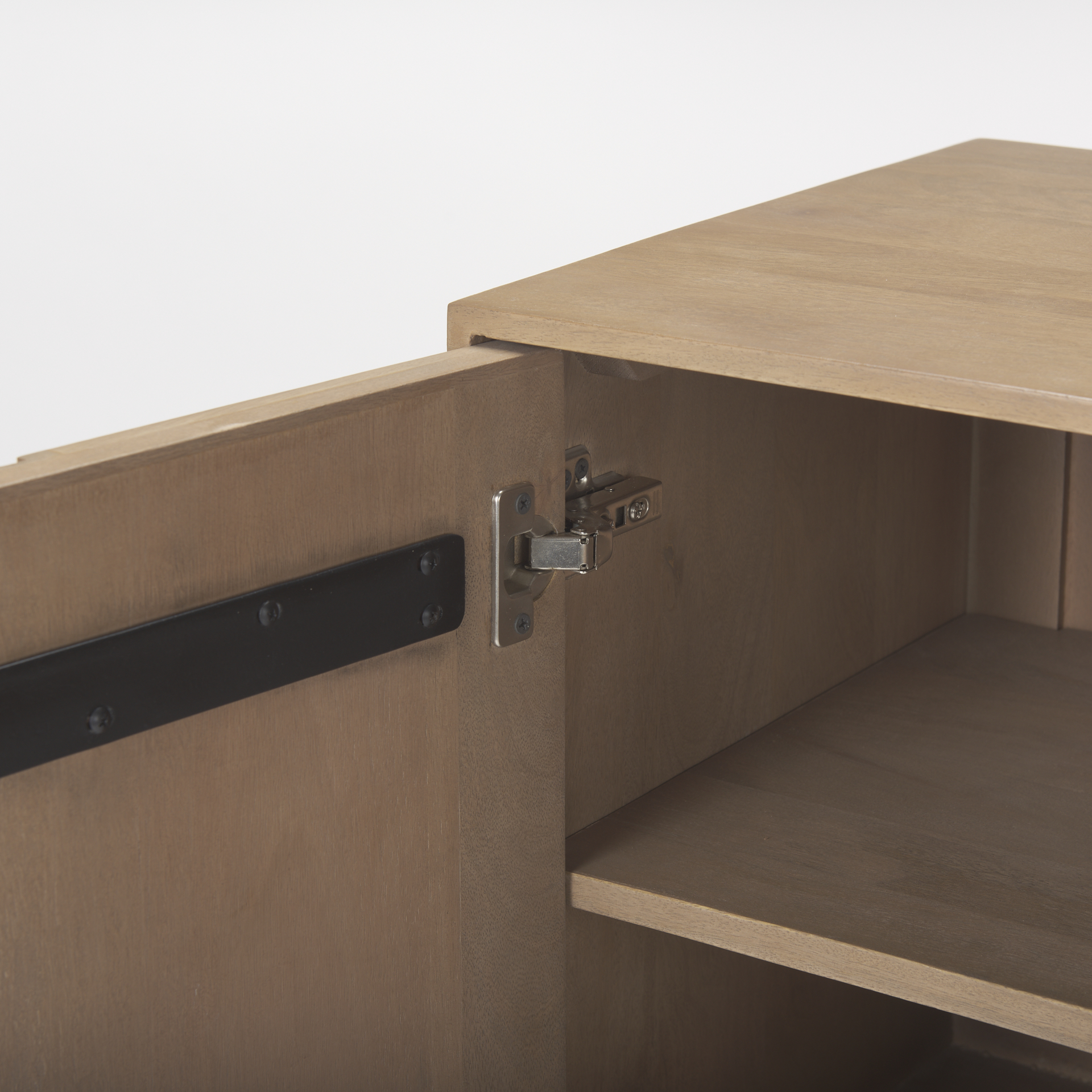 Mercana - Sable Accent Cabinet in Brown, Solid Wood