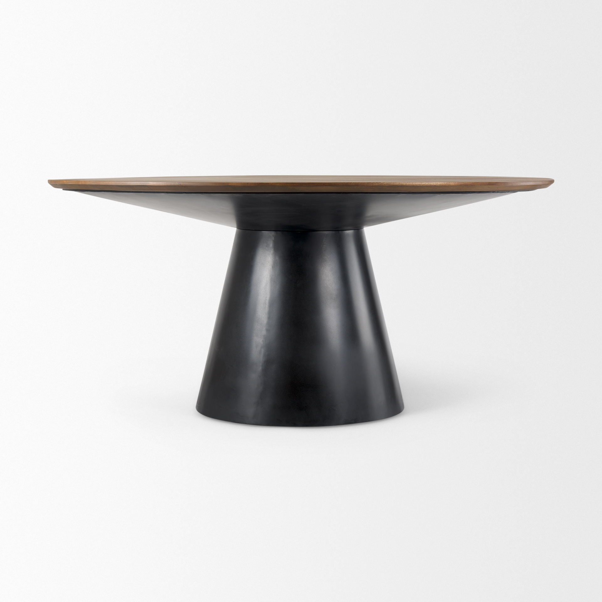 Mercana - Mitchell Dining Table in Black, Solid Wood