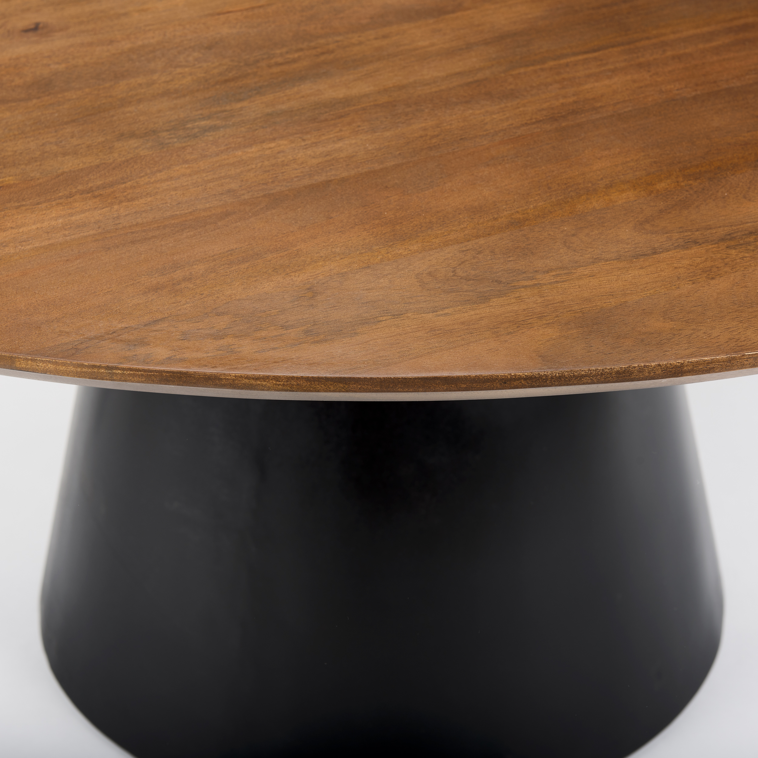 Mercana - Mitchell Dining Table in Black, Solid Wood