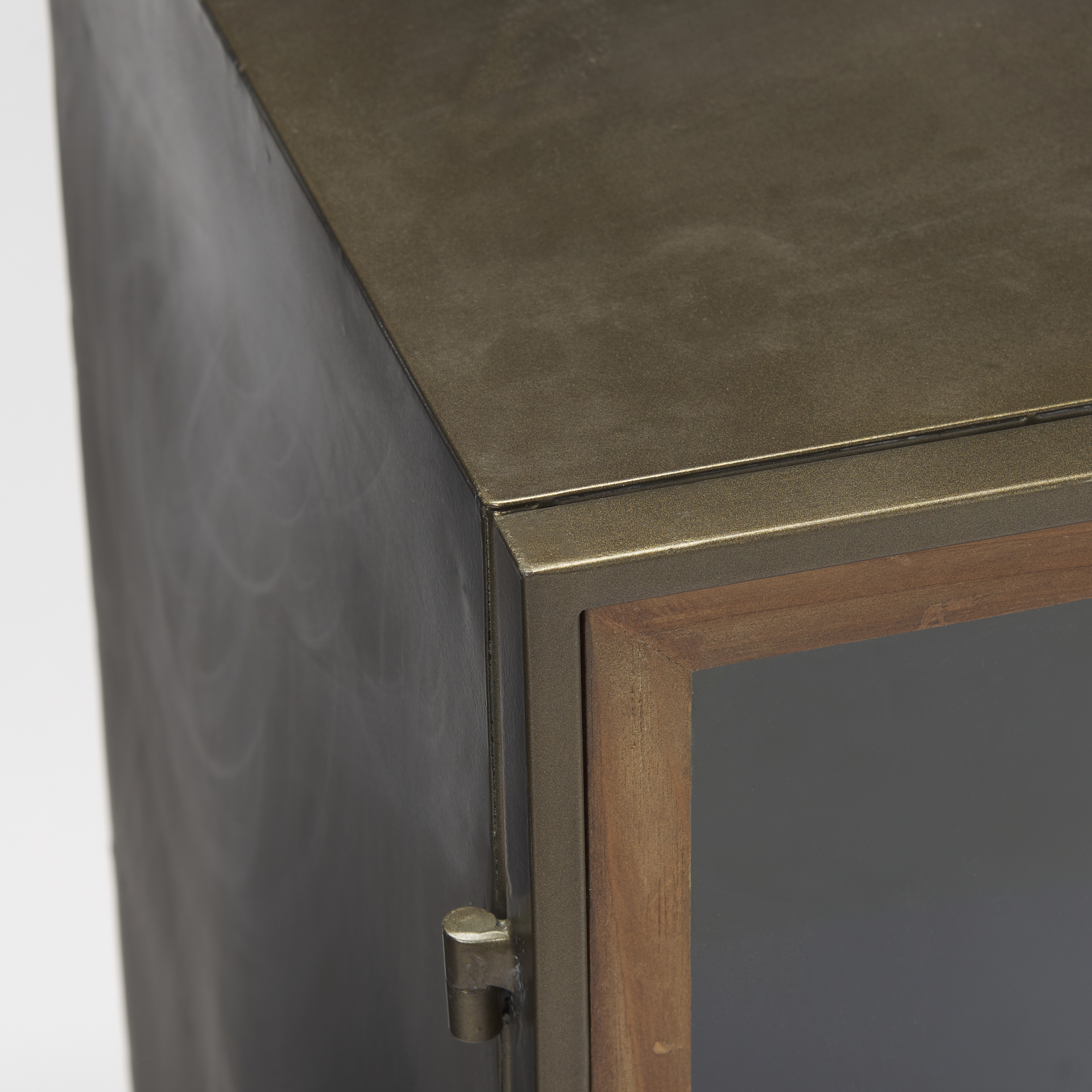 Mercana - Pandora Accent Cabinet in Brown, Iron