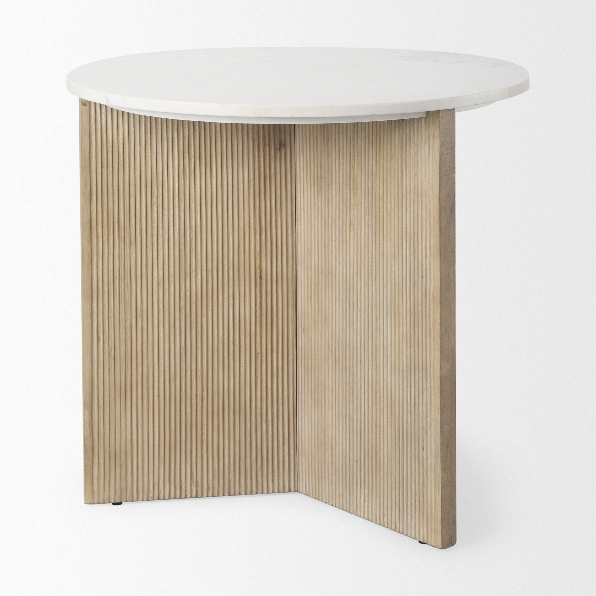 Mercana Enzo Accent Table - Light Brown, Wood