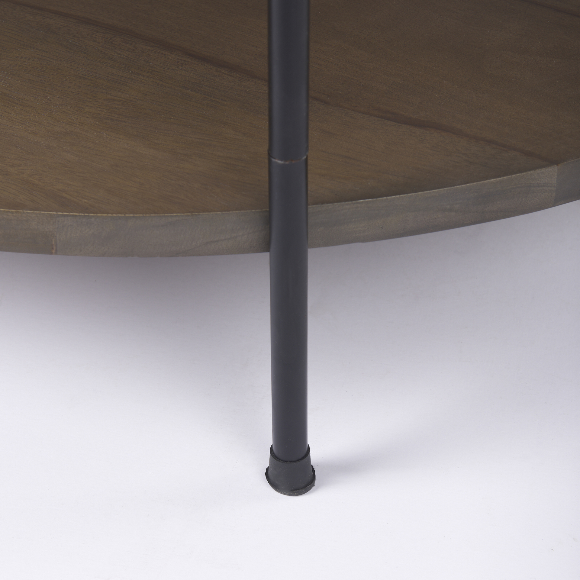 Mercana Larkin Round Coffee Table - White, Wood