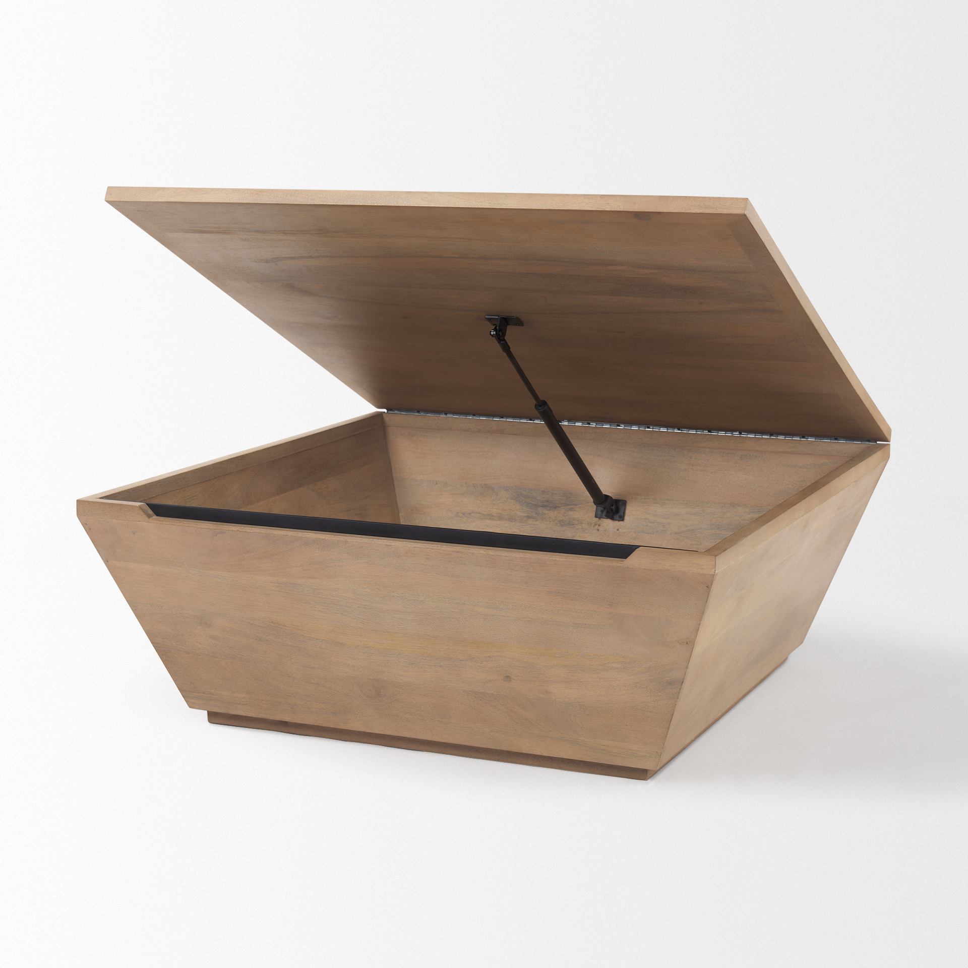 Mercana - Wyatt Coffee Table in Brown, Solid Wood