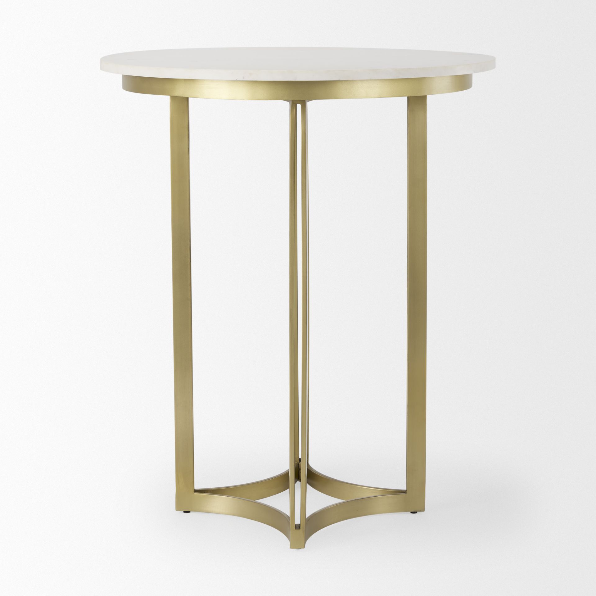 Mercana Tanner Bistro Table - Gold, Metal
