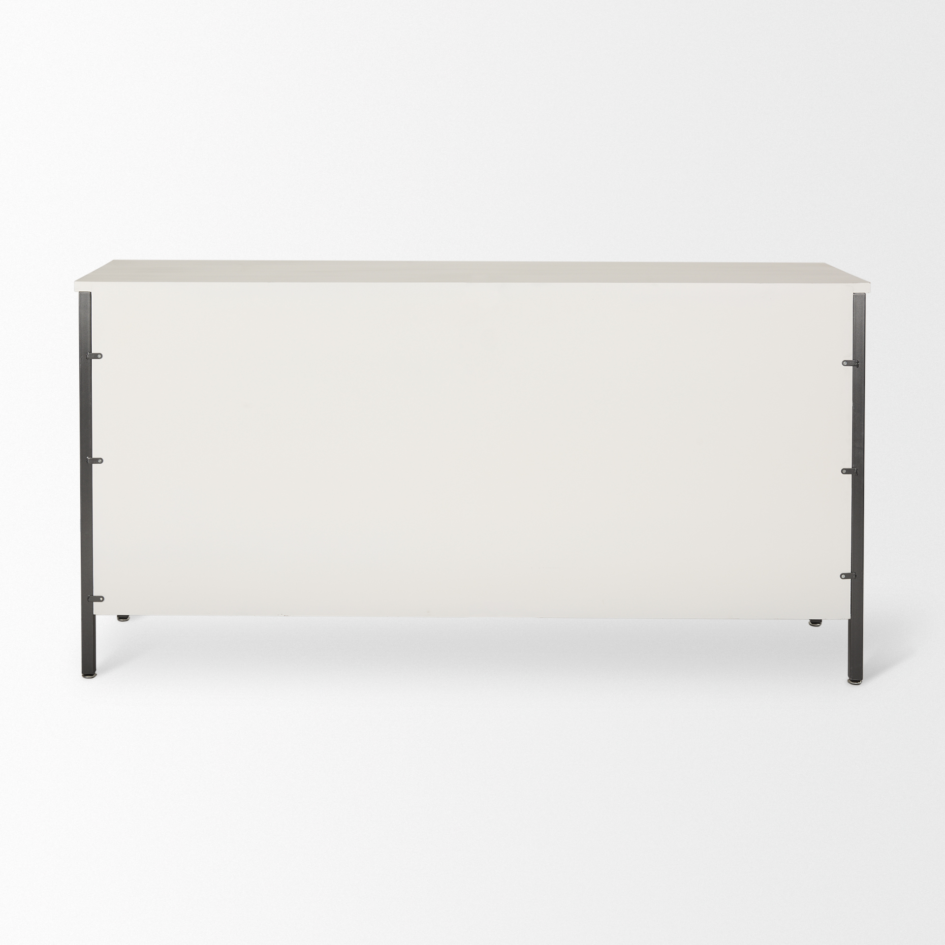 Mercana Savannah Sideboard - White/Gray, Manufactured Wood