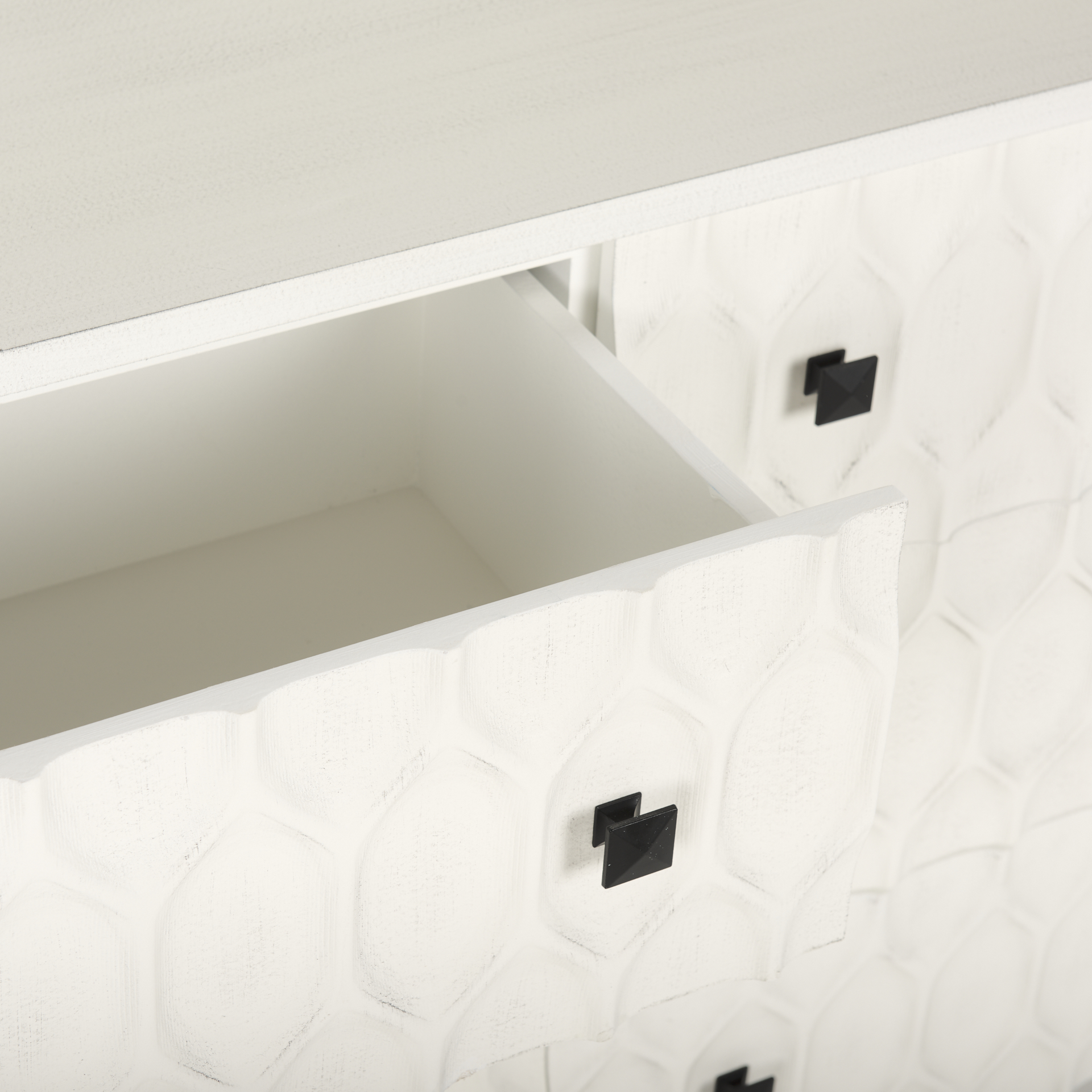Mercana Savannah Sideboard - White/Gray, Manufactured Wood