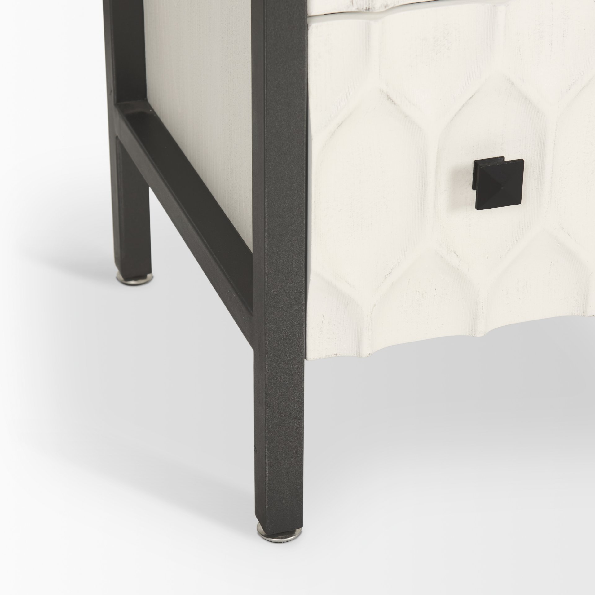 Mercana Savannah Sideboard - White/Gray, Manufactured Wood