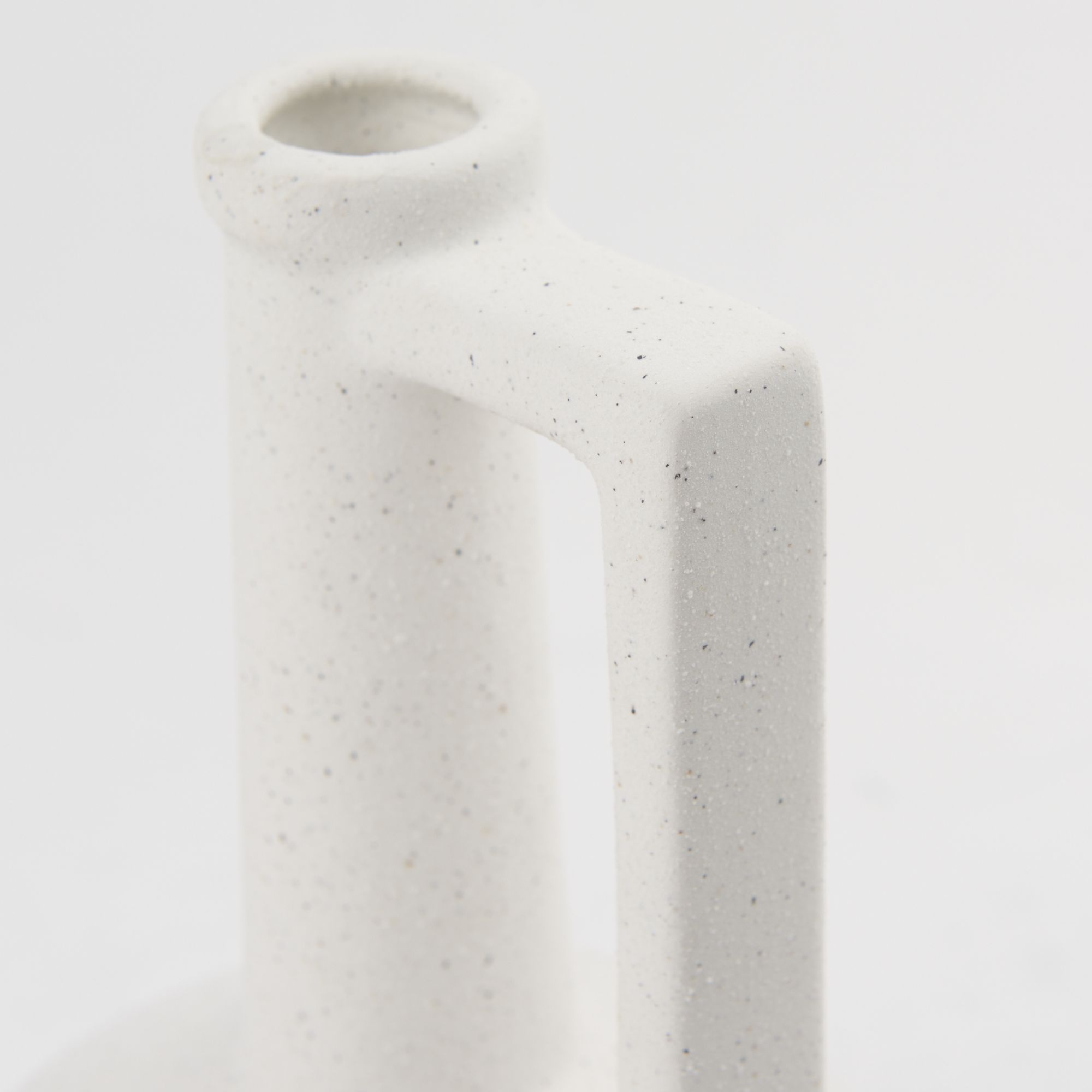 Mercana Burton Small Ceramic Jug Vase - White