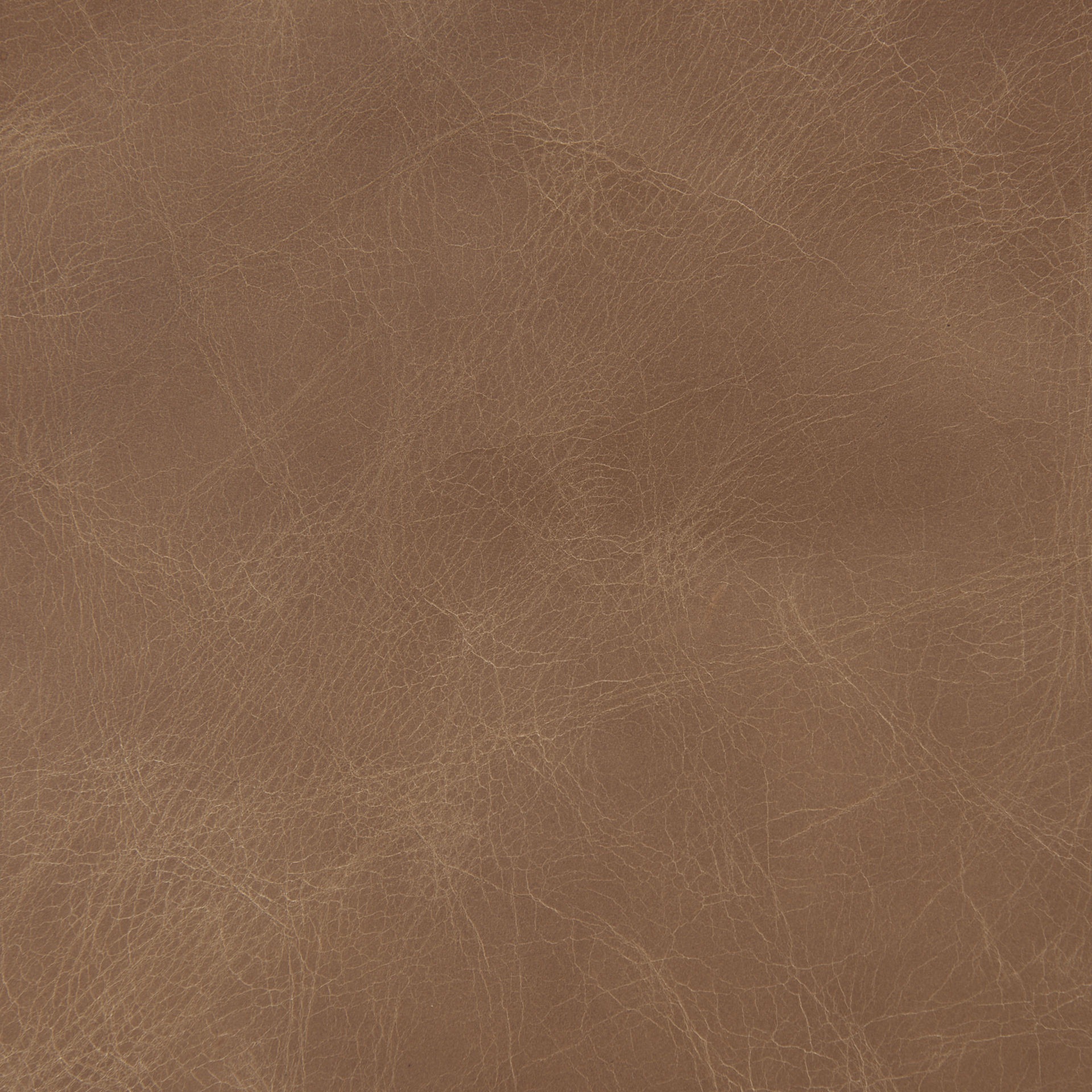 Mercana Raeleigh Leather Accent Chair - Brown, Fabric