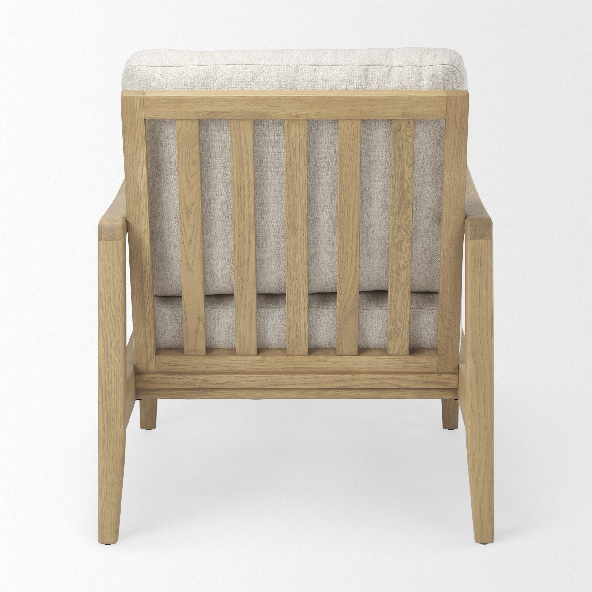 Mercana Raeleigh Upholstered Accent Chair - Cream, Fabric