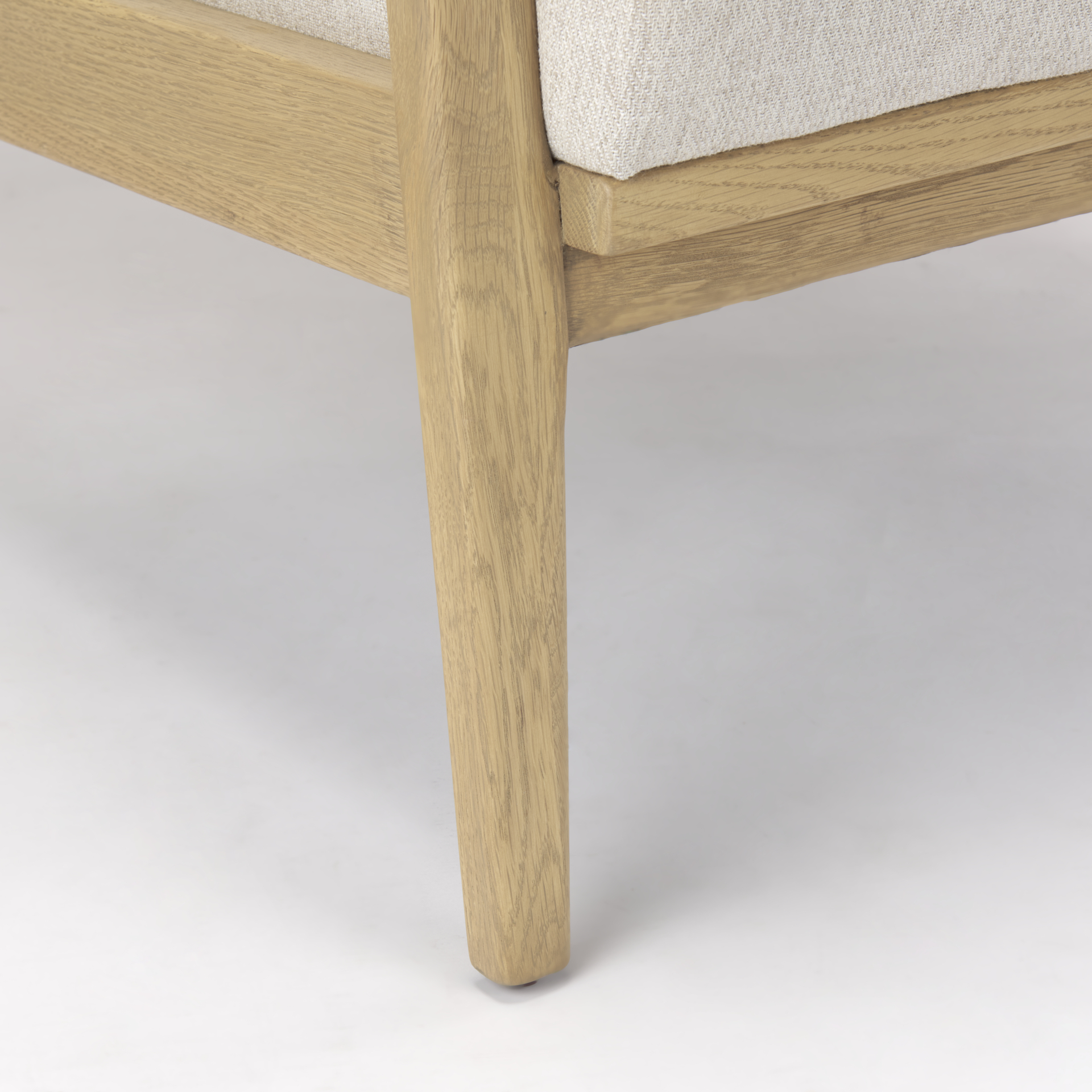 Mercana Raeleigh Upholstered Accent Chair - Cream, Fabric