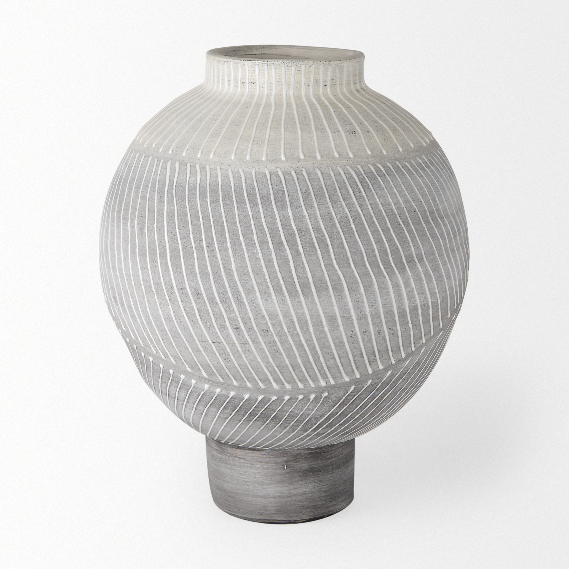 Mercana Blume Medium Vase - Gray, Ceramic