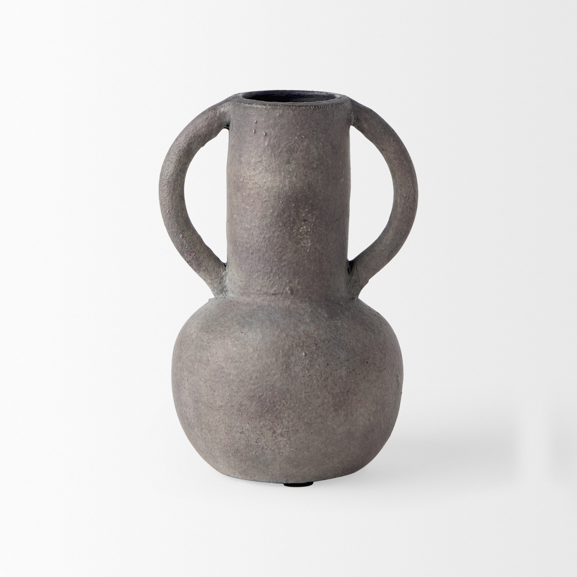 Mercana Armani Large Vase - Brown/Gray, Ceramic