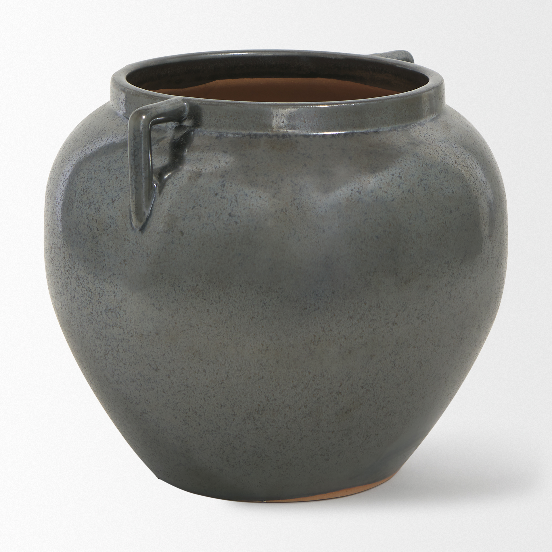 Mercana Kora Vase - Dark Metallic, H8,5"