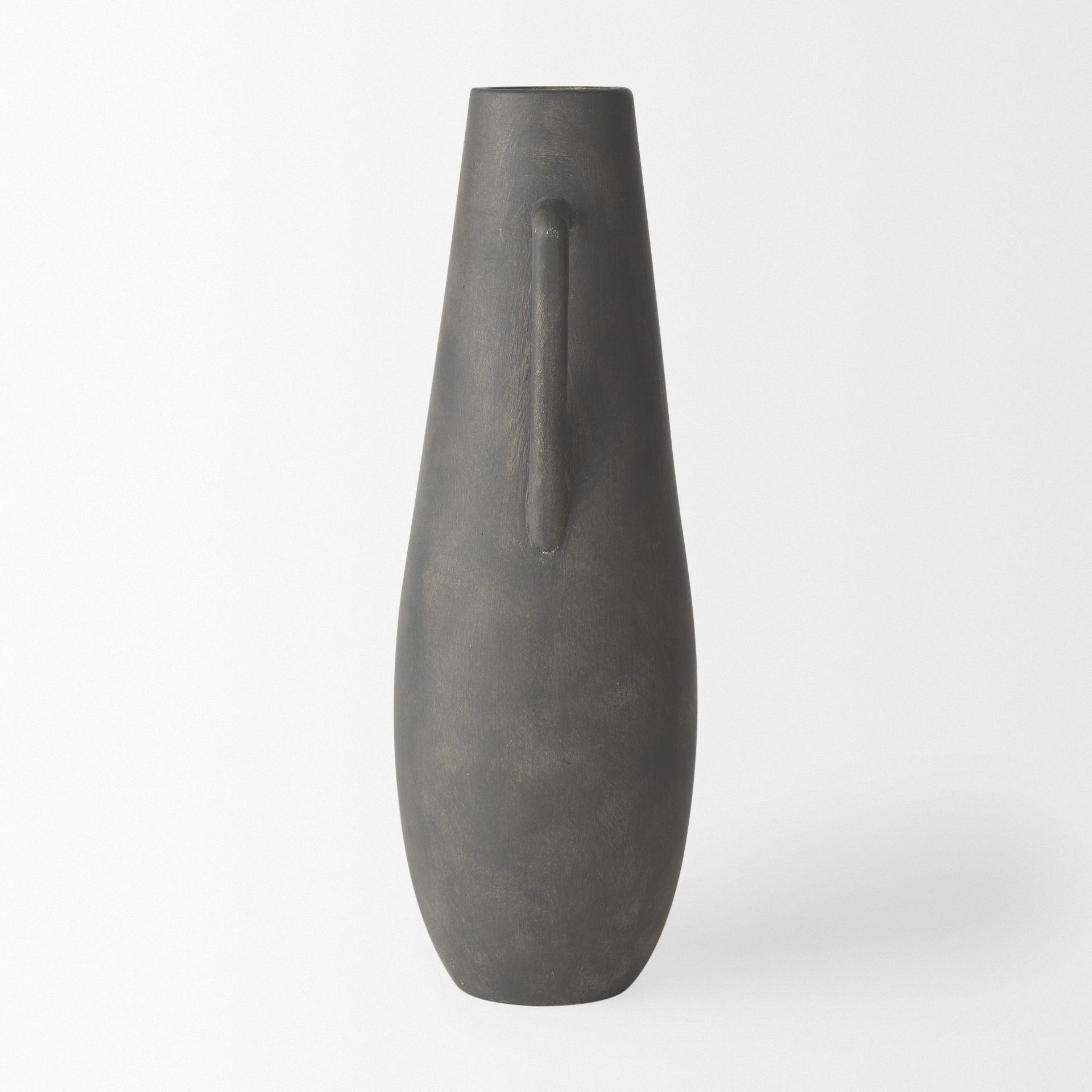 Mercana Kilian Vase - Matte Brown, H17"