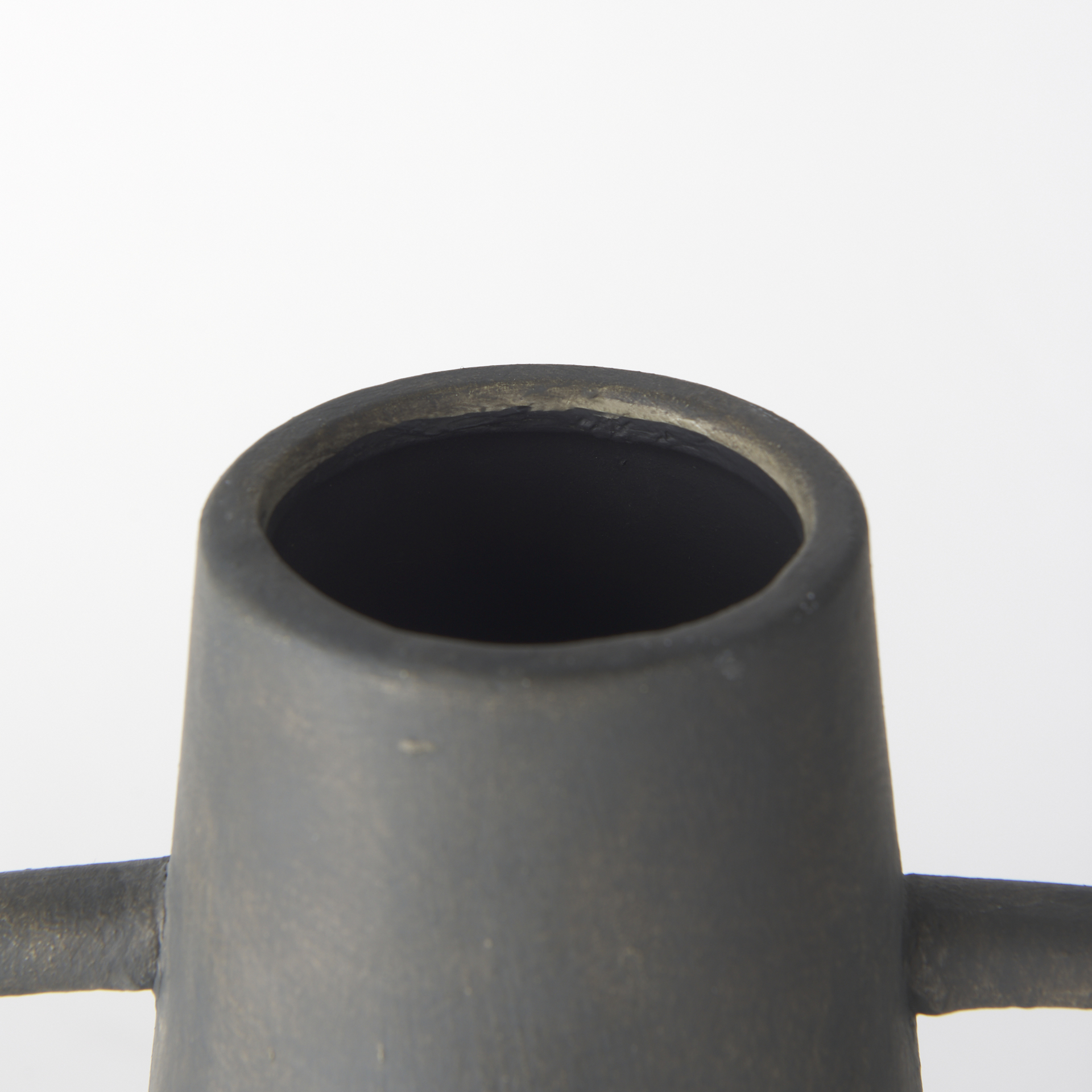 Mercana Kilian Vase - Matte Brown, H17"