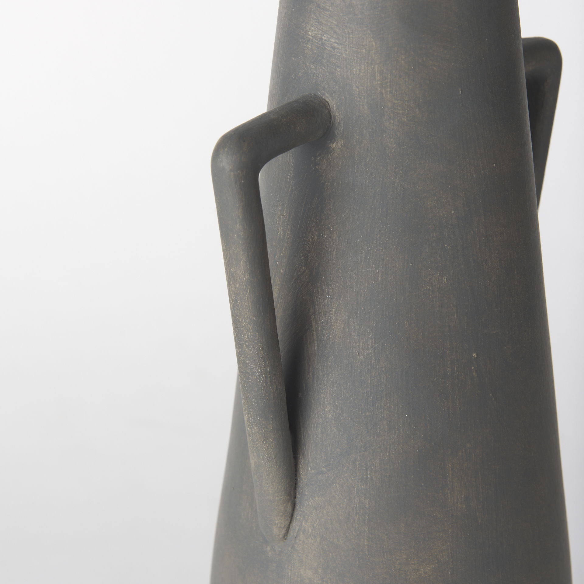 Mercana Kilian Vase - Matte Brown, H17"
