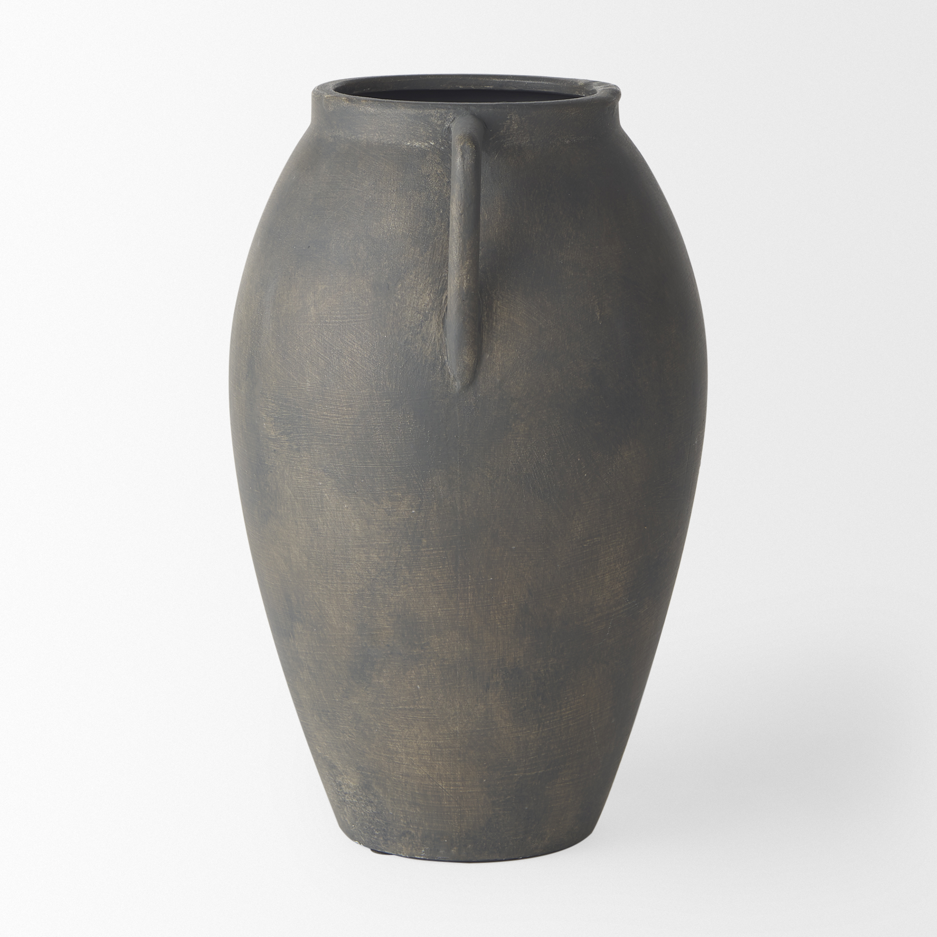 Mercana Kilian Vase - Matte Brown, H11"