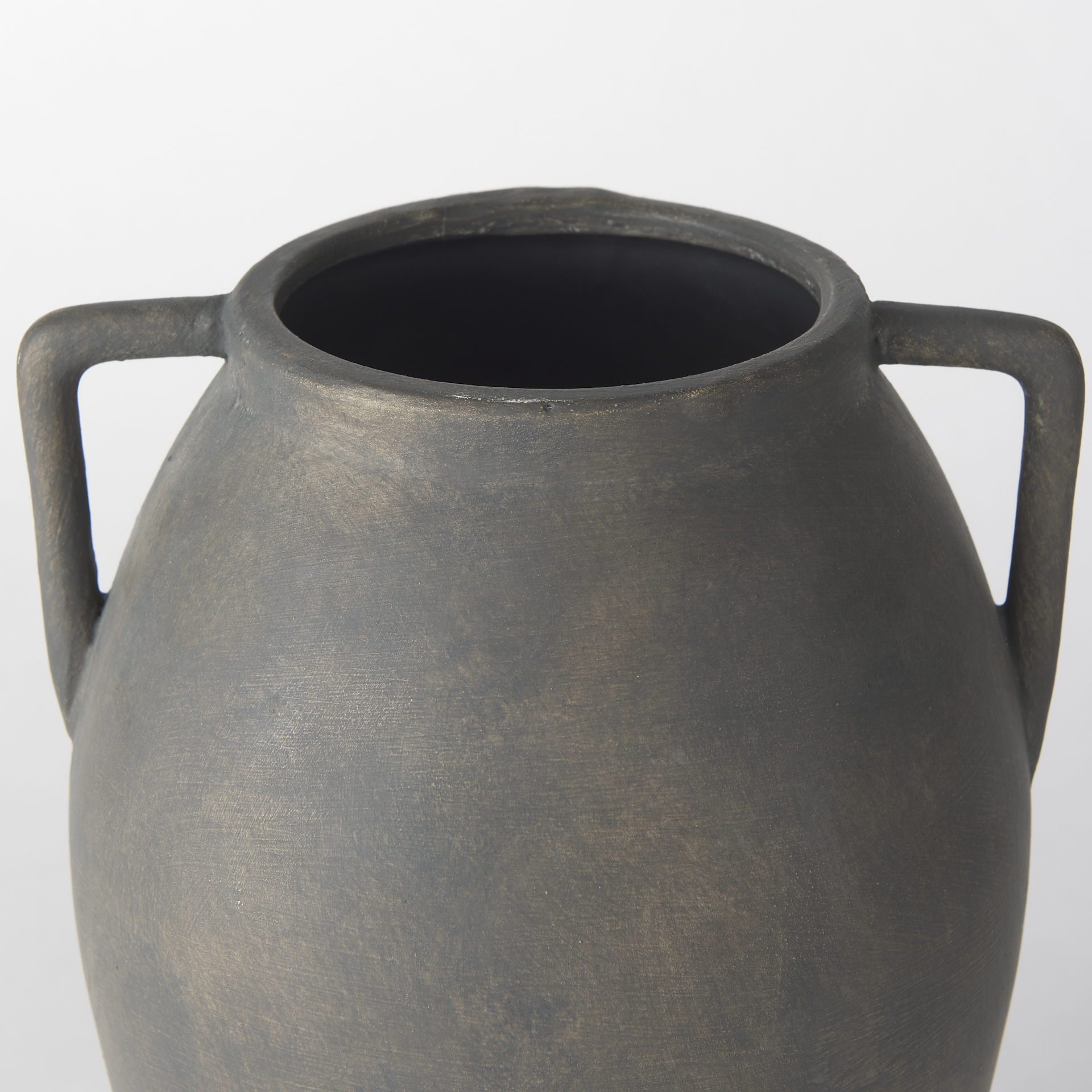 Mercana Kilian Vase - Matte Brown, H11"