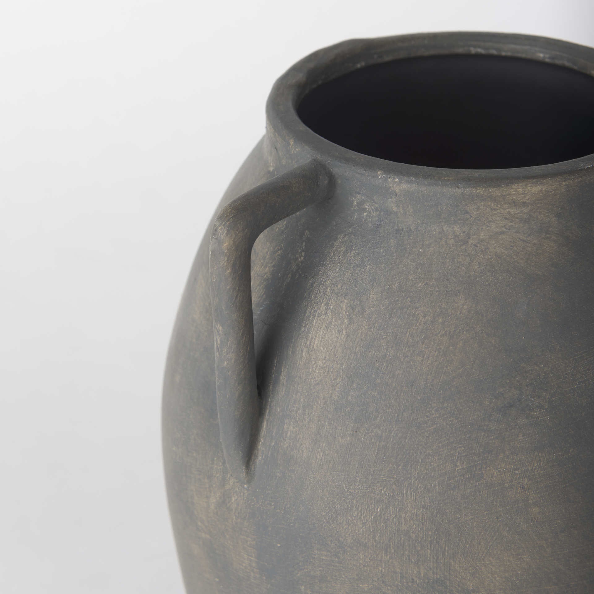 Mercana Kilian Vase - Matte Brown, H11"