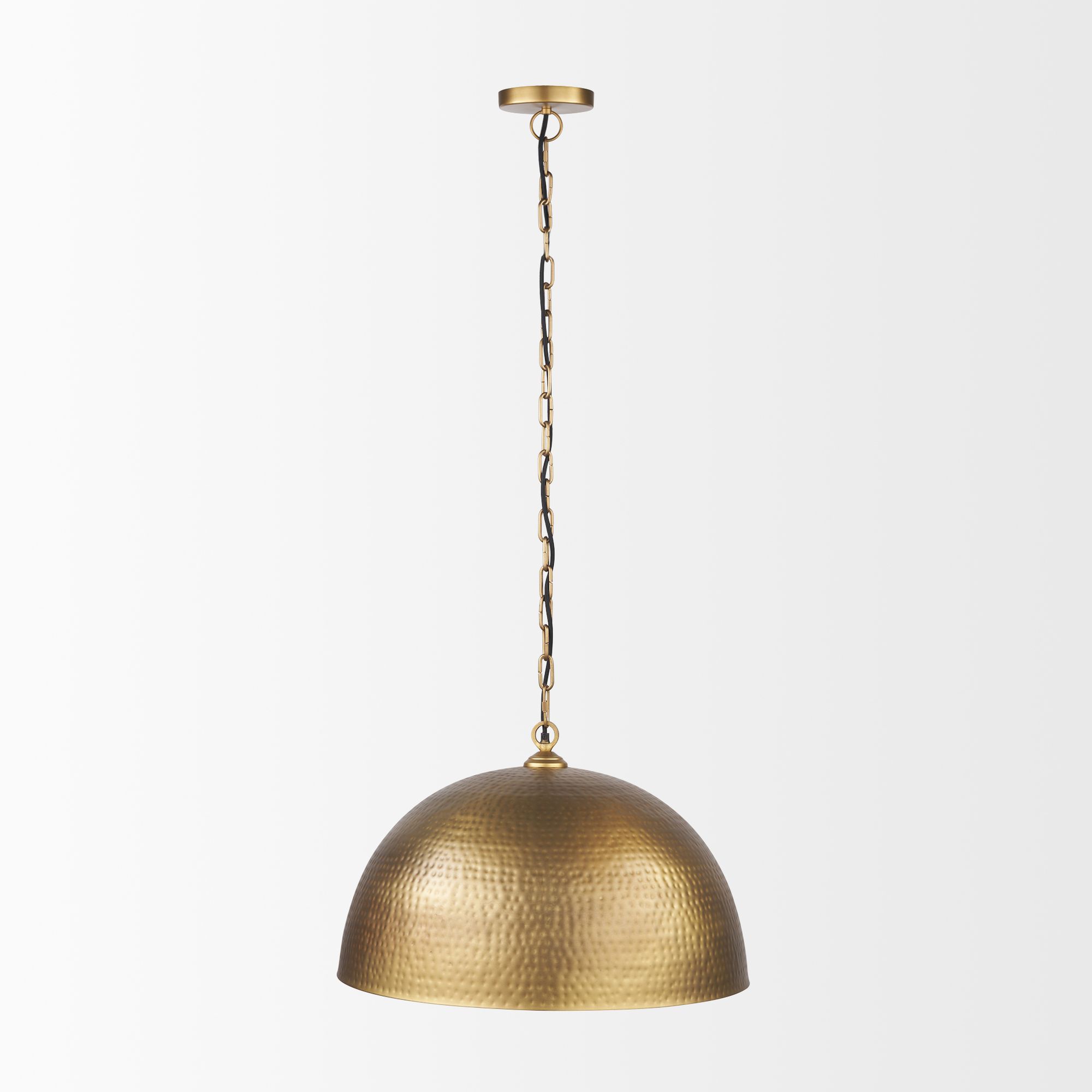 Mercana Karina 24" Round Pendant Light - Gold, Metal