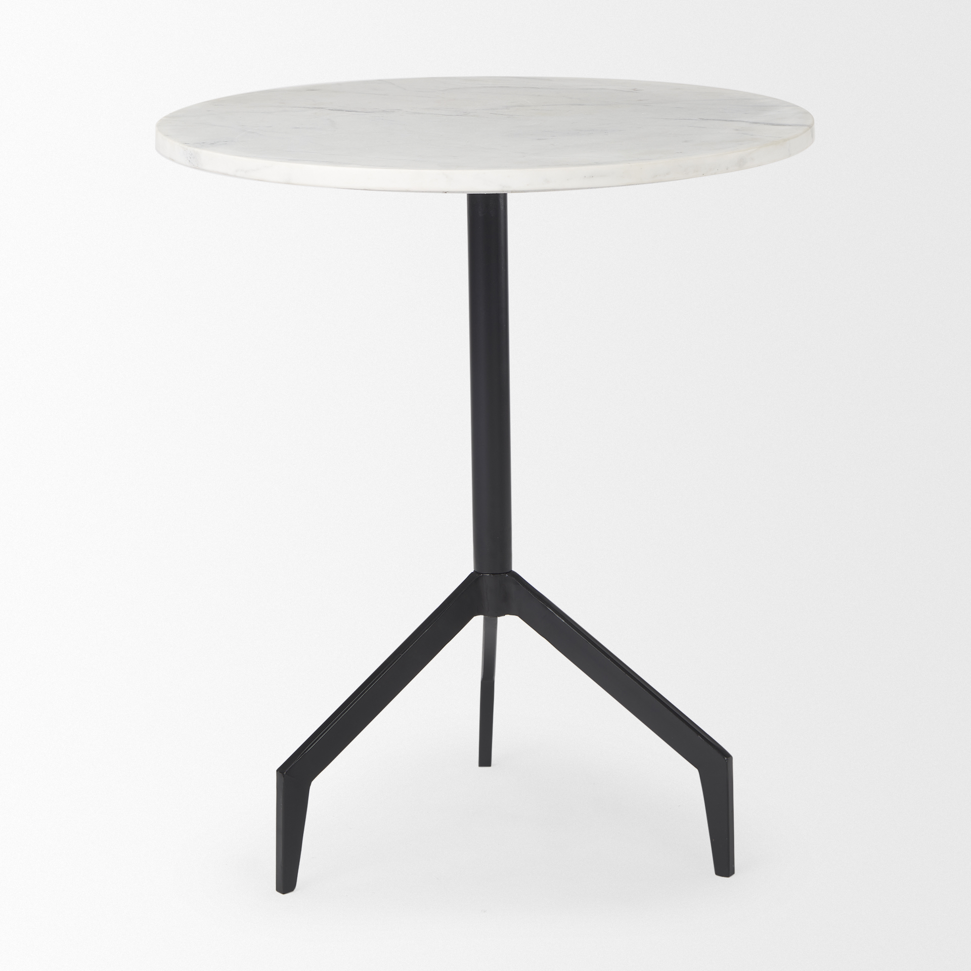 Mercana Serre Accent Table - Black, Metal
