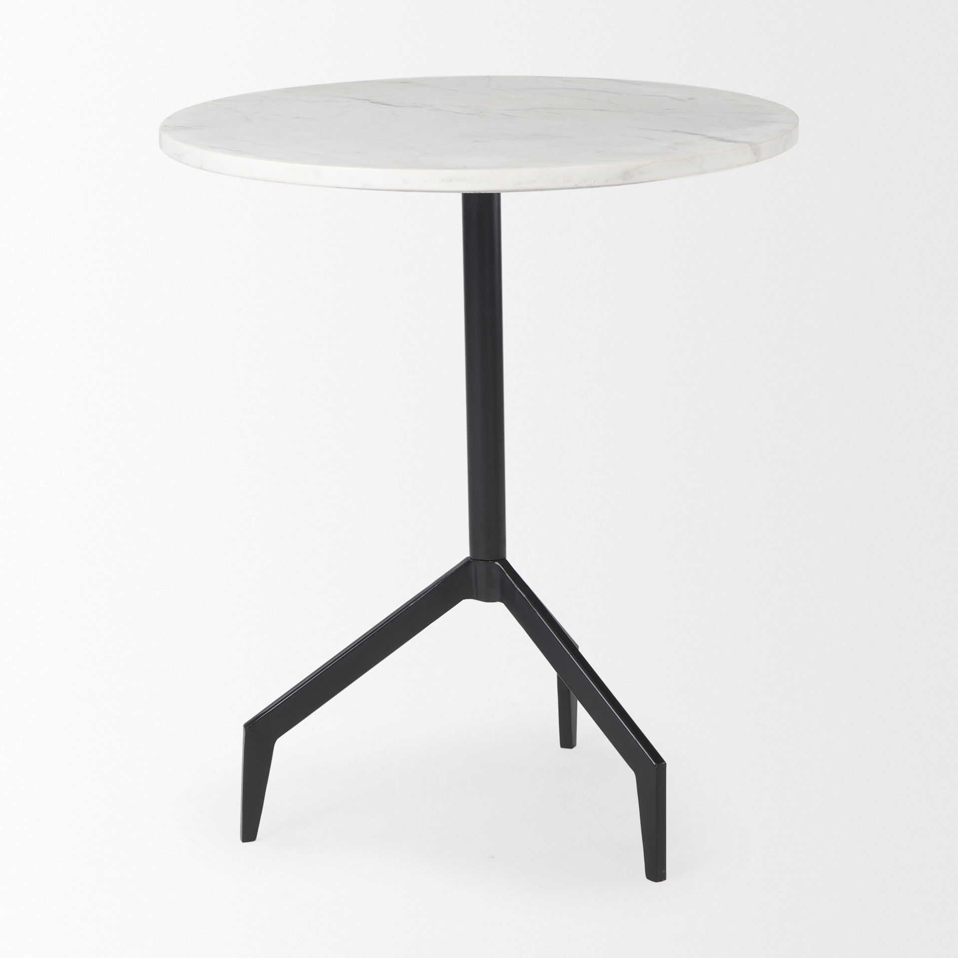 Mercana Serre Accent Table - Black, Metal