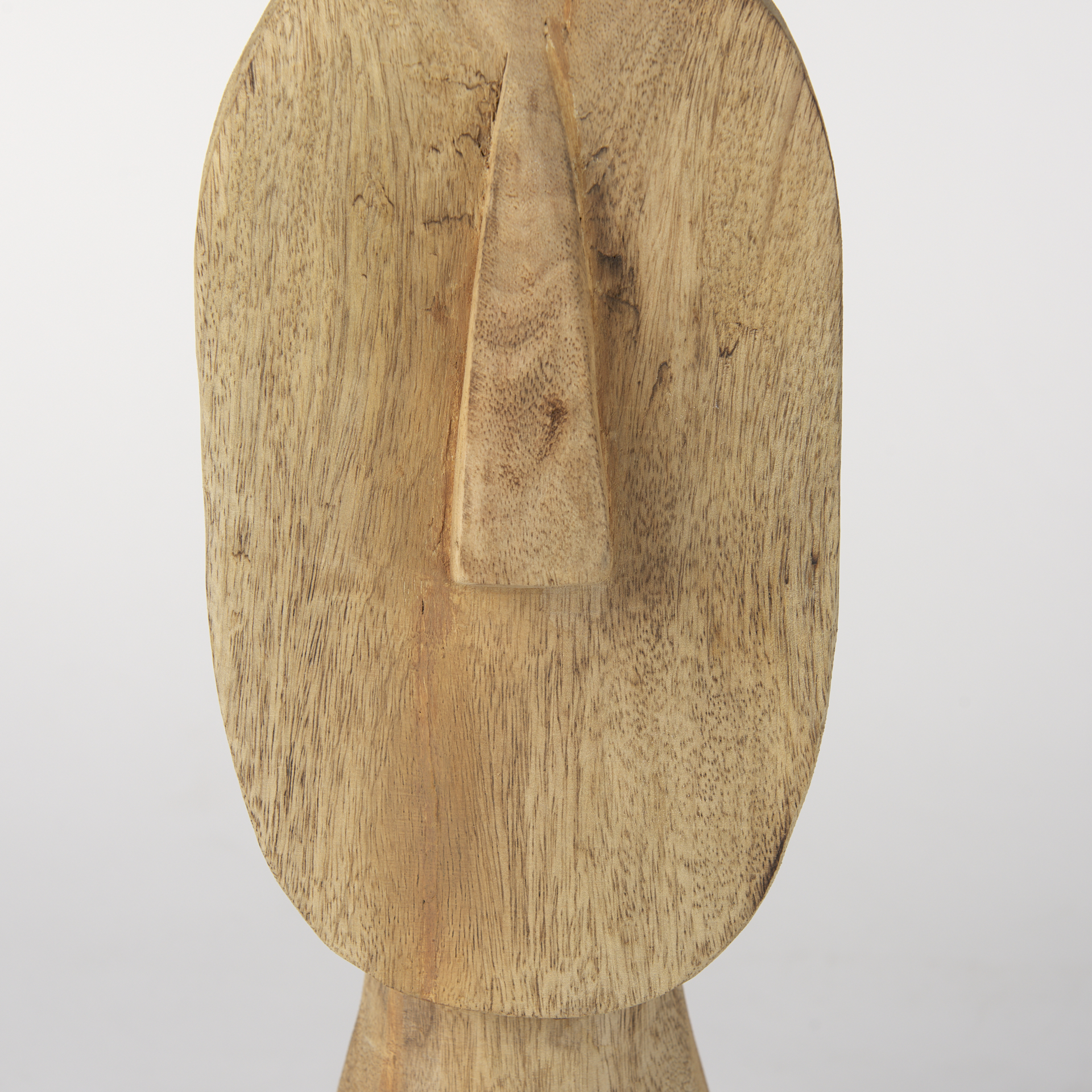 Mercana Ivan Large Sculpture - Brown, Wood