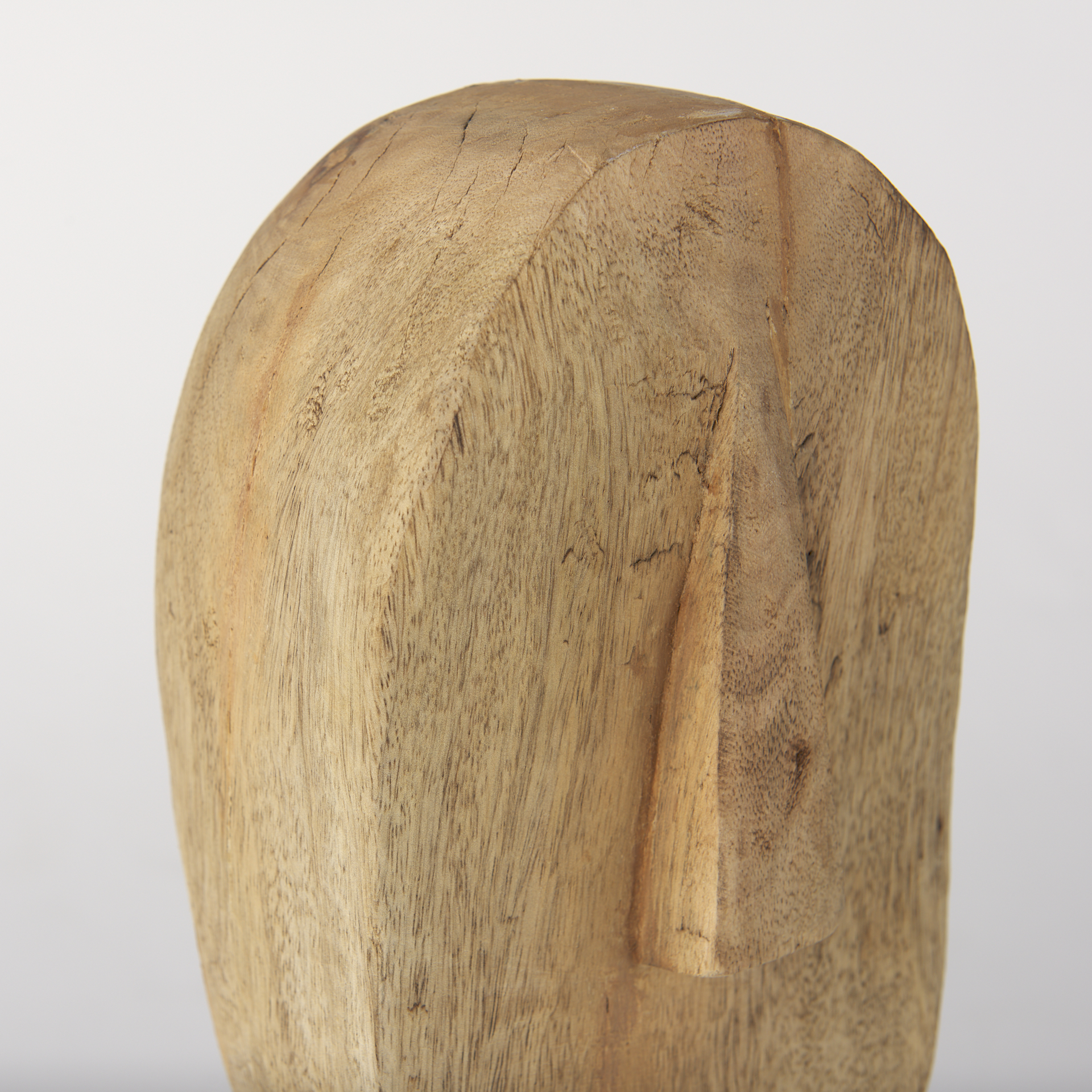Mercana Ivan Large Sculpture - Brown, Wood