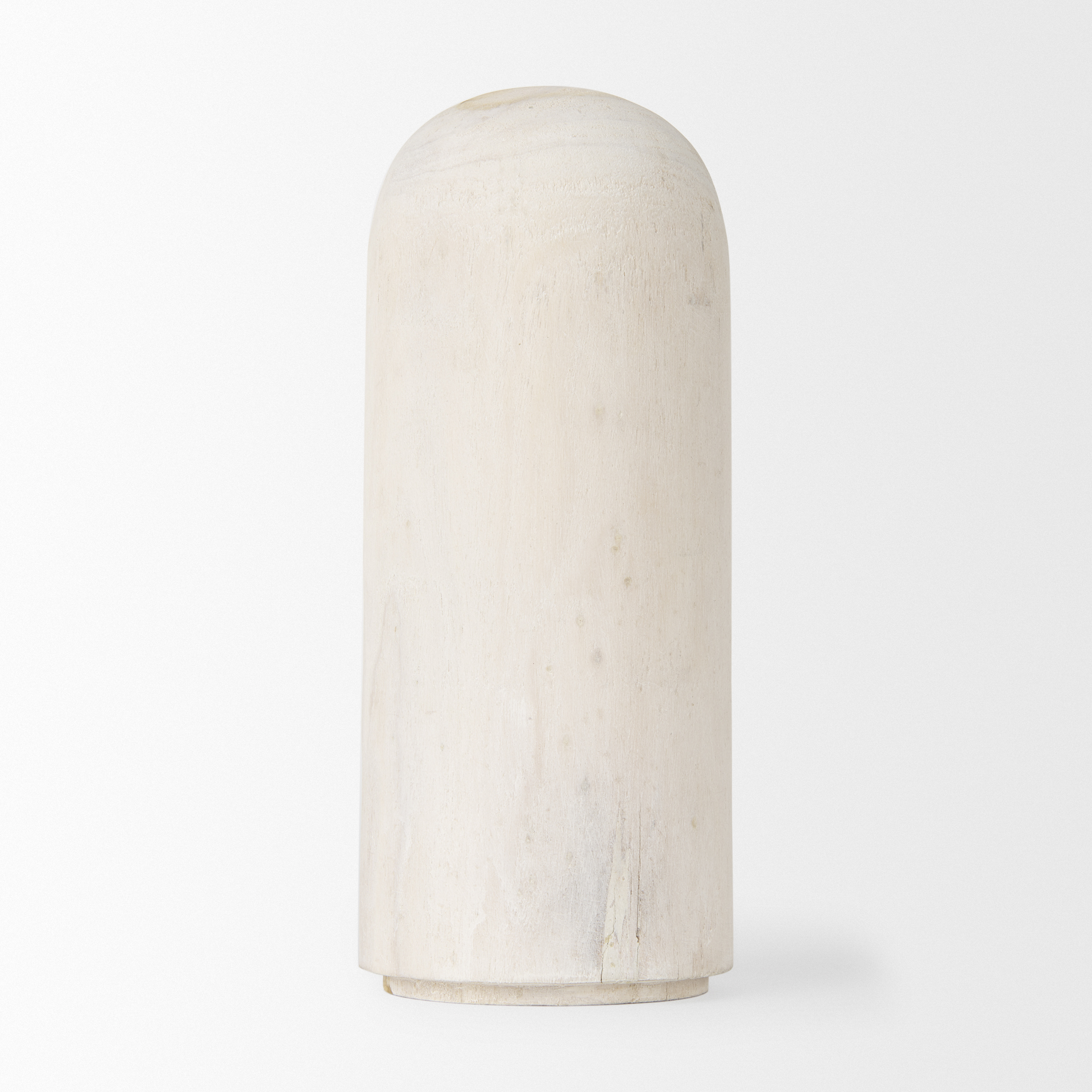 Mercana Knox Medium Object - White, Wood