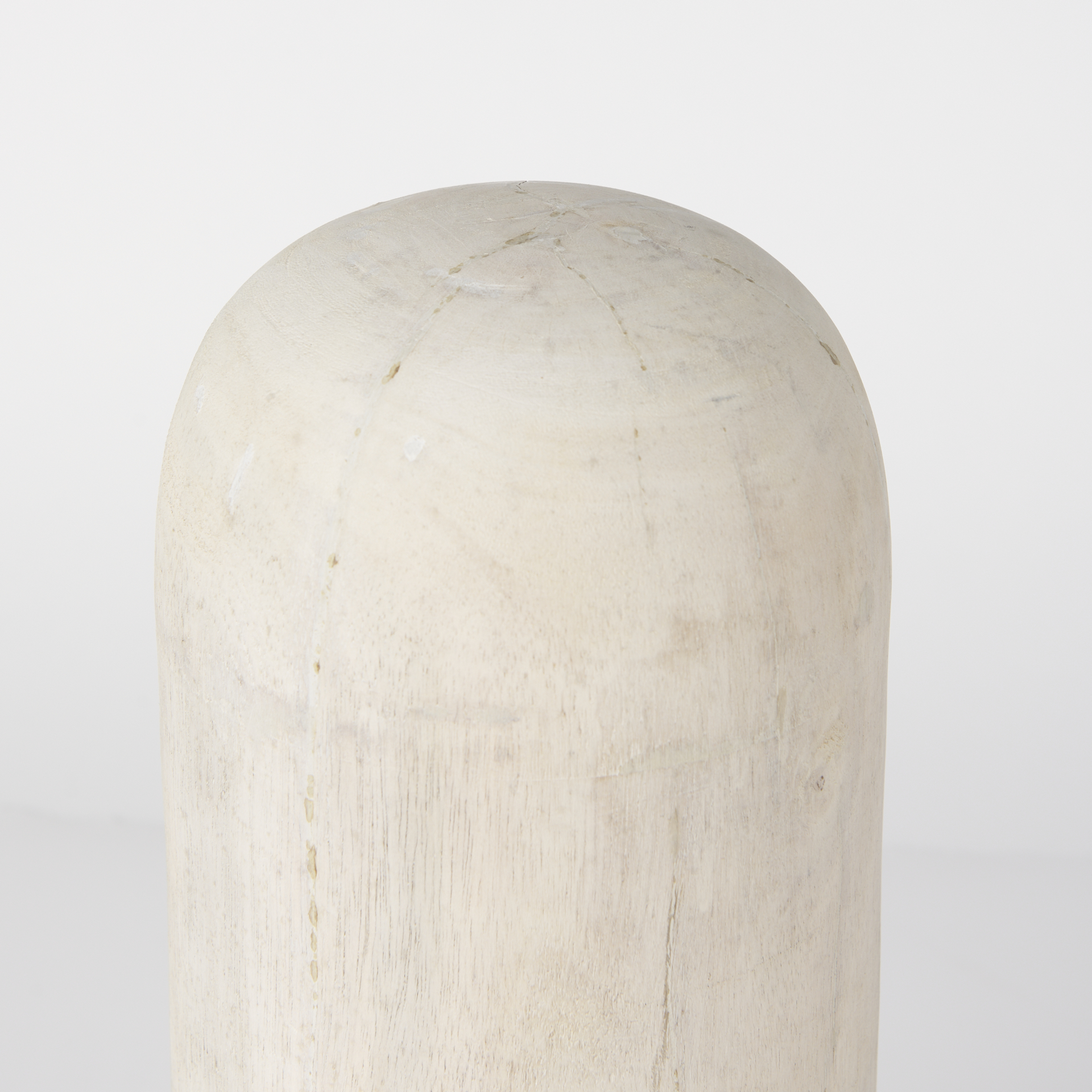 Mercana Knox Tall Object - White, Wood