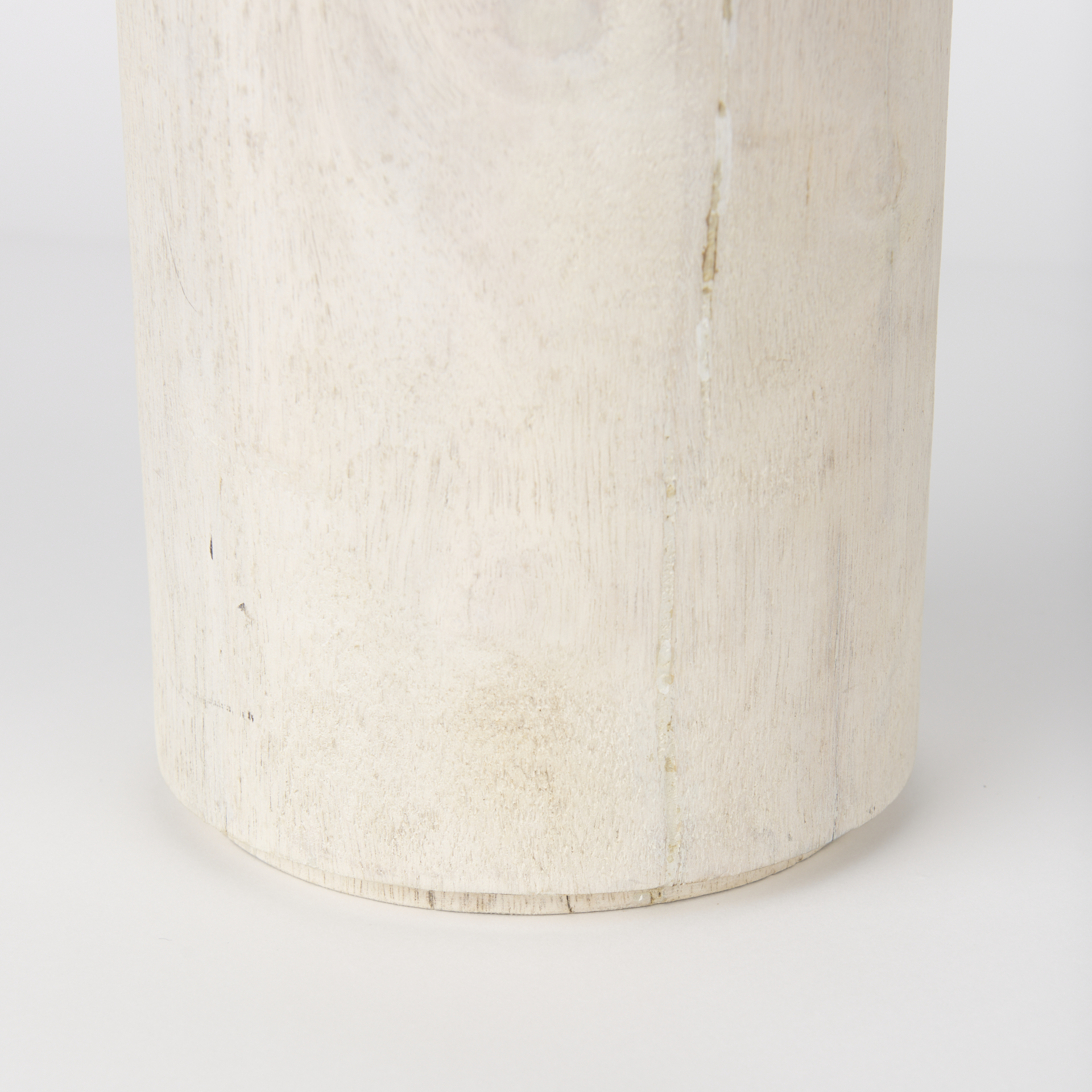 Mercana Knox Tall Object - White, Wood