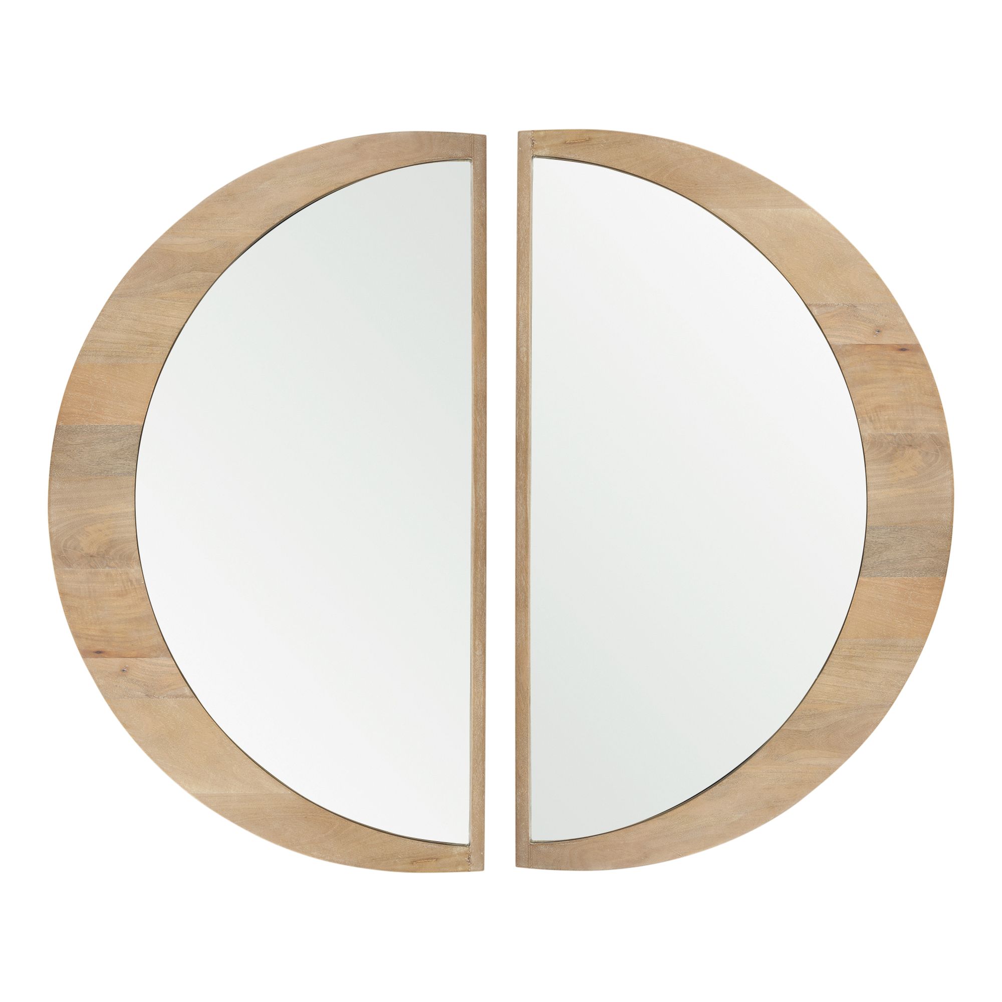 Mercana Celeste Large Mirror - Light Brown