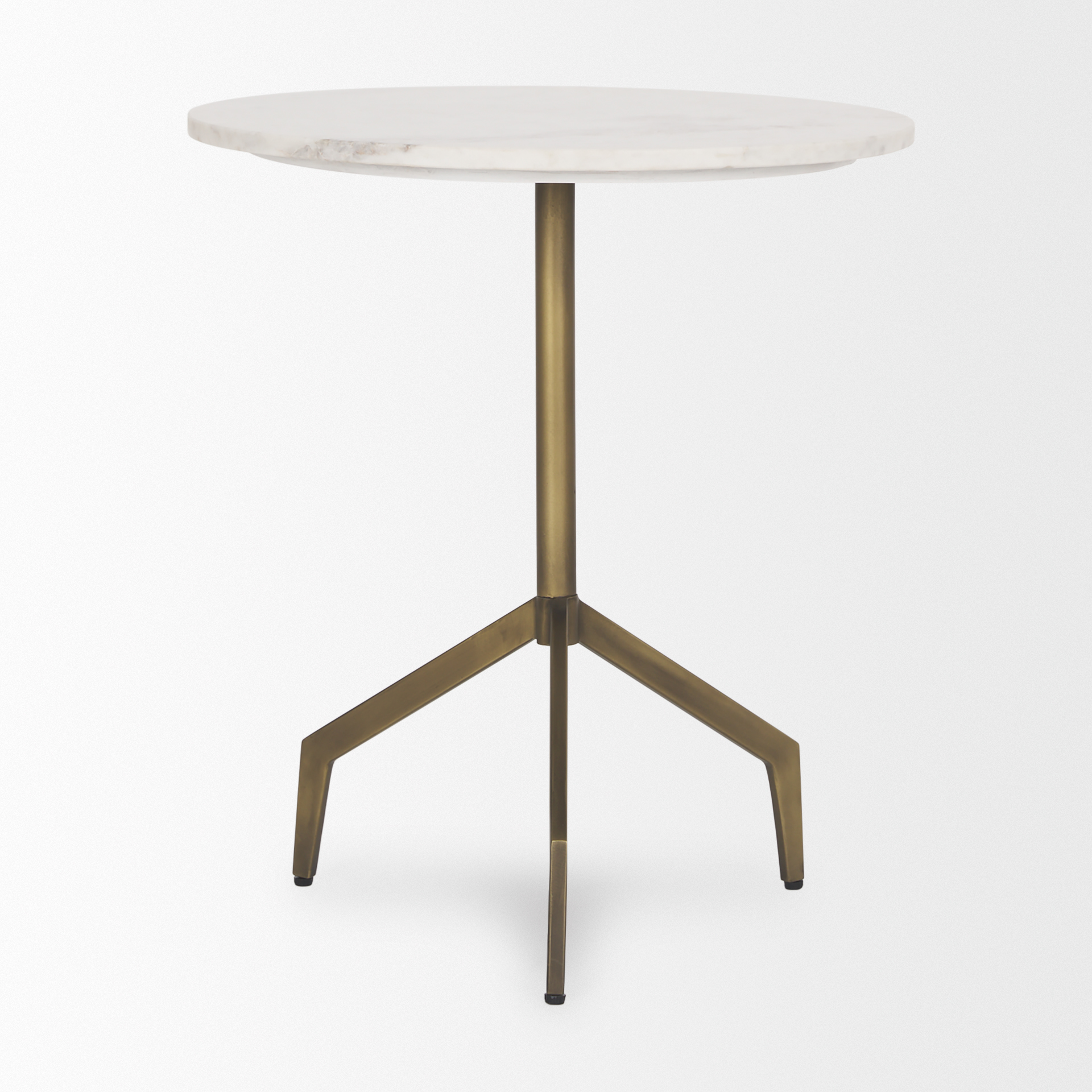 Mercana Serre Accent Table - Gold, Metal