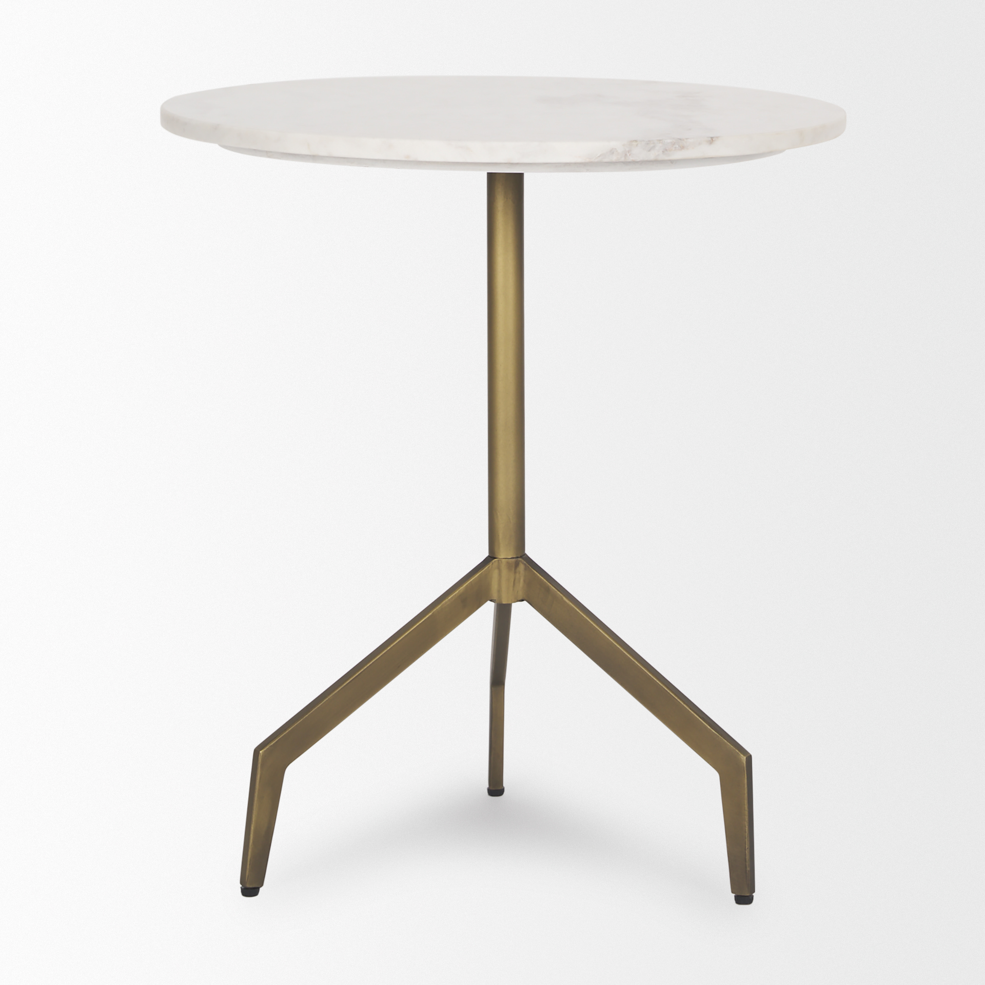 Mercana Serre Accent Table - Gold, Metal