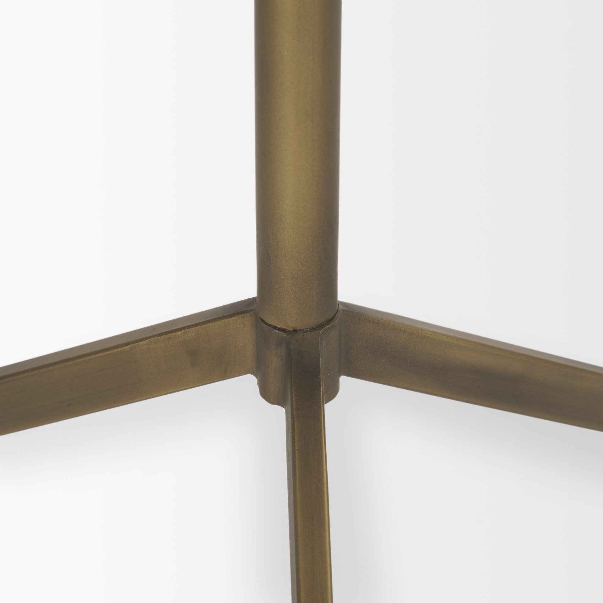 Mercana Serre Accent Table - Gold, Metal