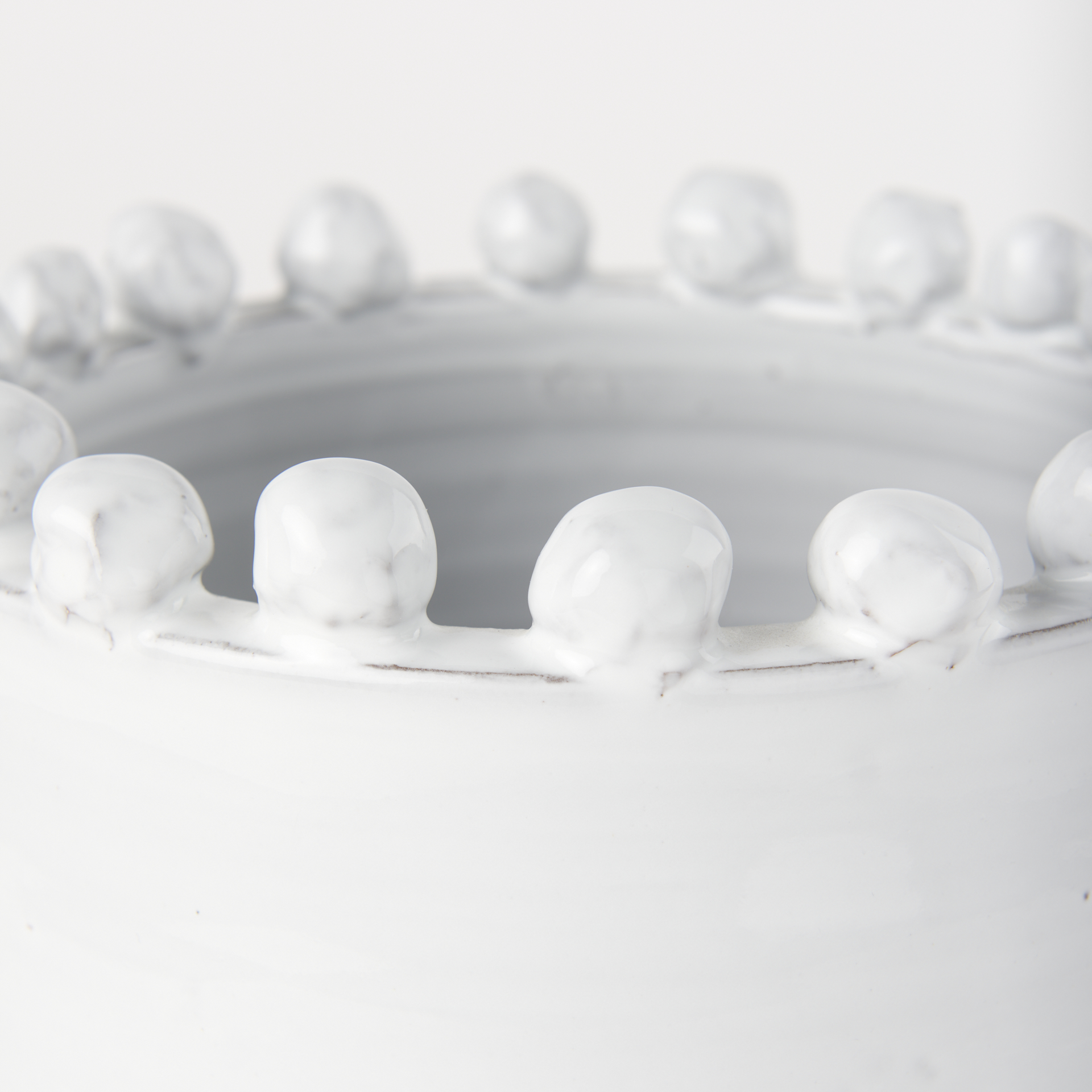 Mercana Basin Small Vase - White, Ceramic