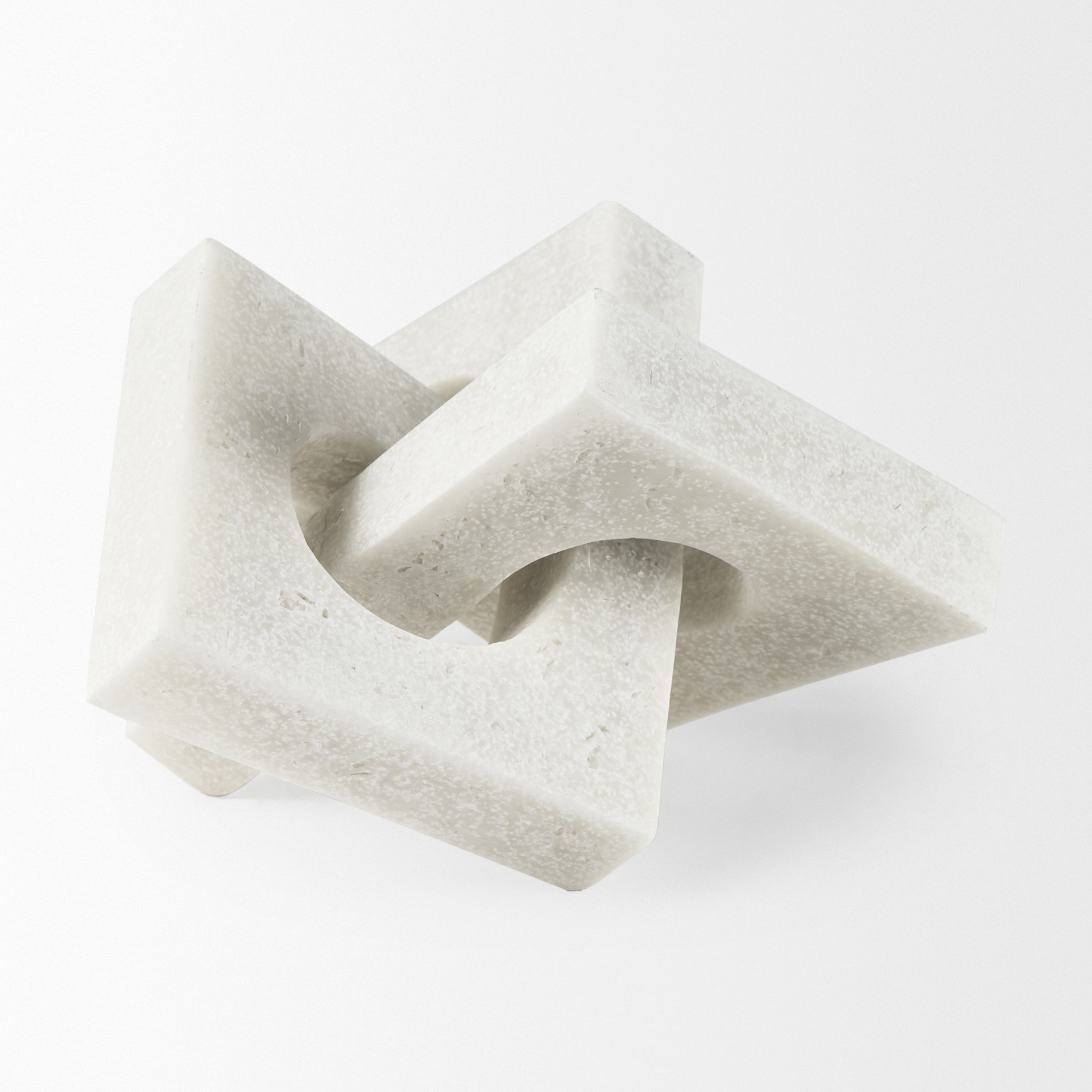 Mercana Linx Small Object - White, Resin