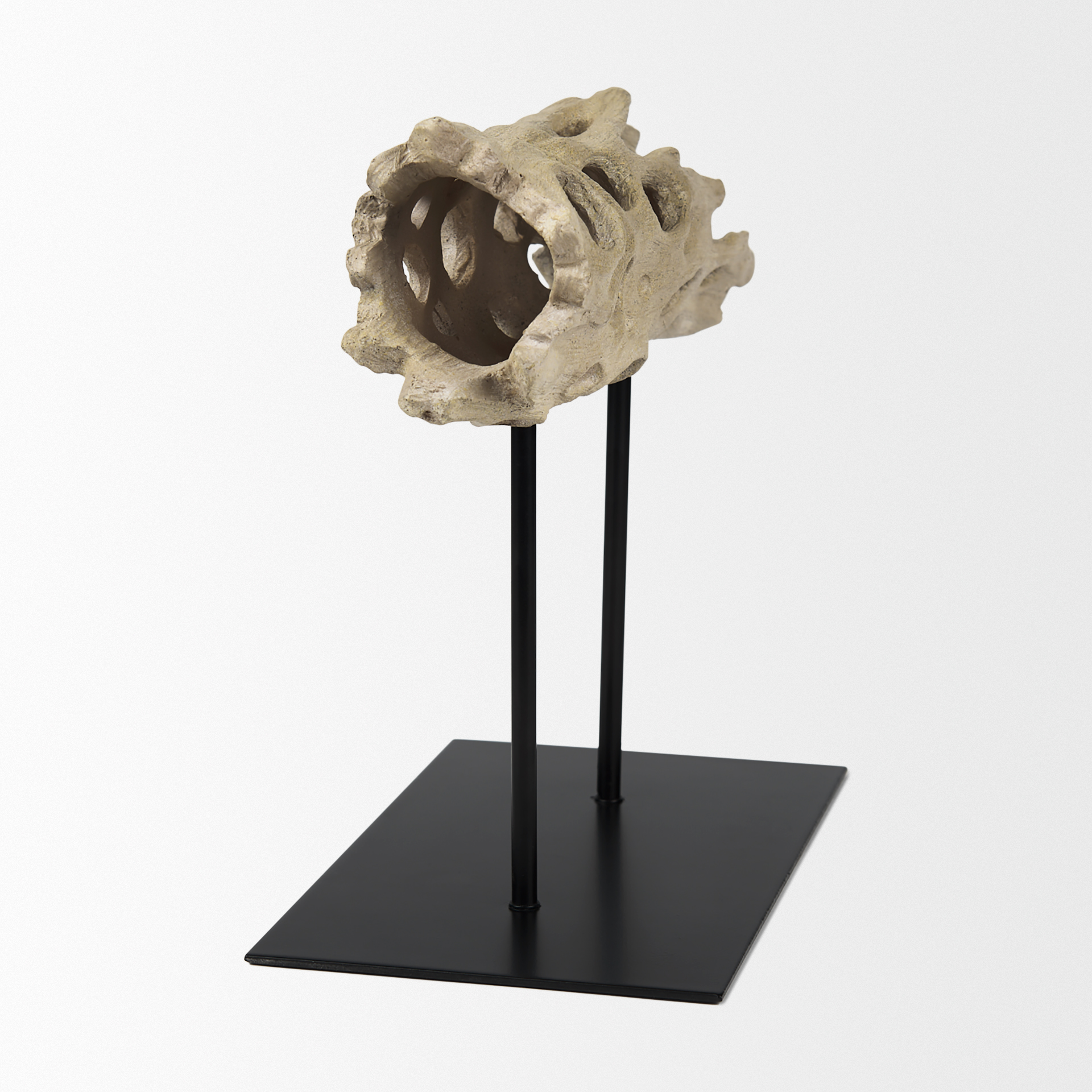 Mercana Dwell Small Object - Brown, Resin