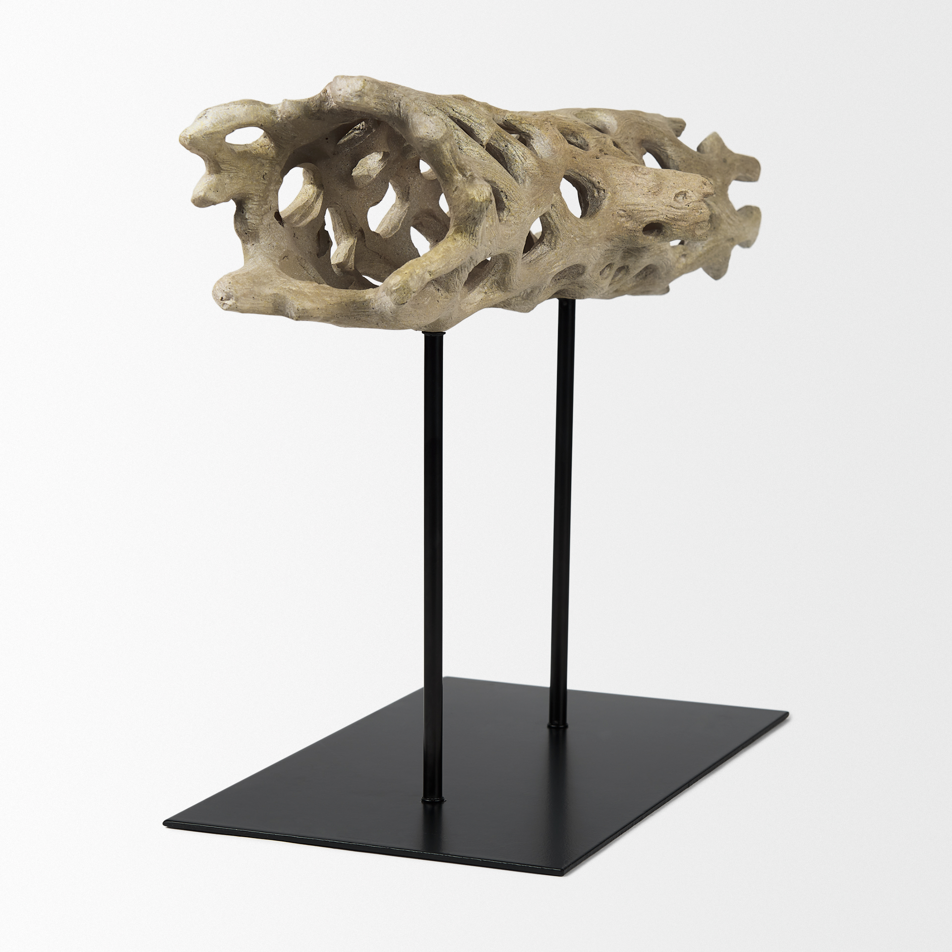 Mercana Dwell Large Object - Brown, Resin