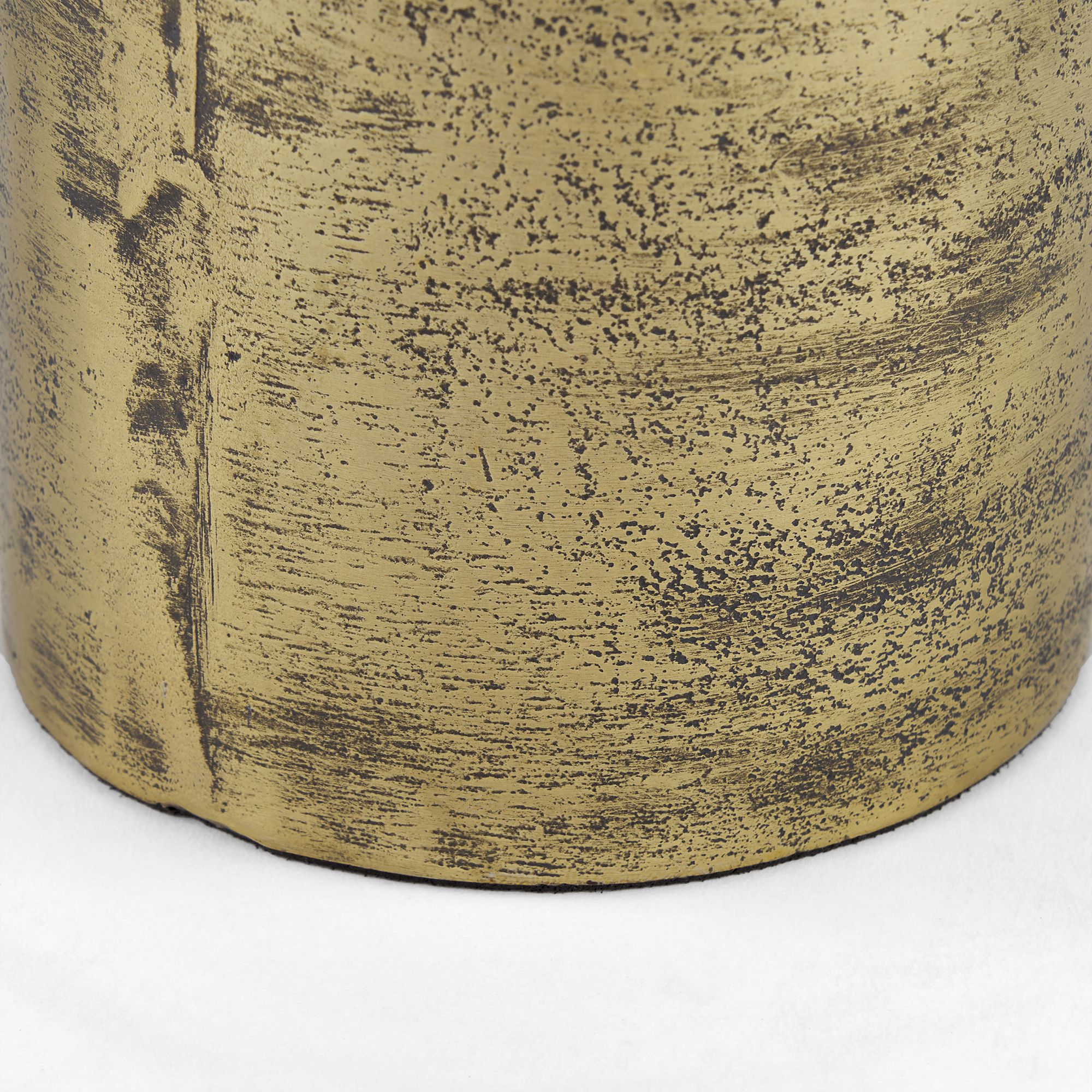 Mercana Quonset Tall Aluminum Metal Ornament - Brass