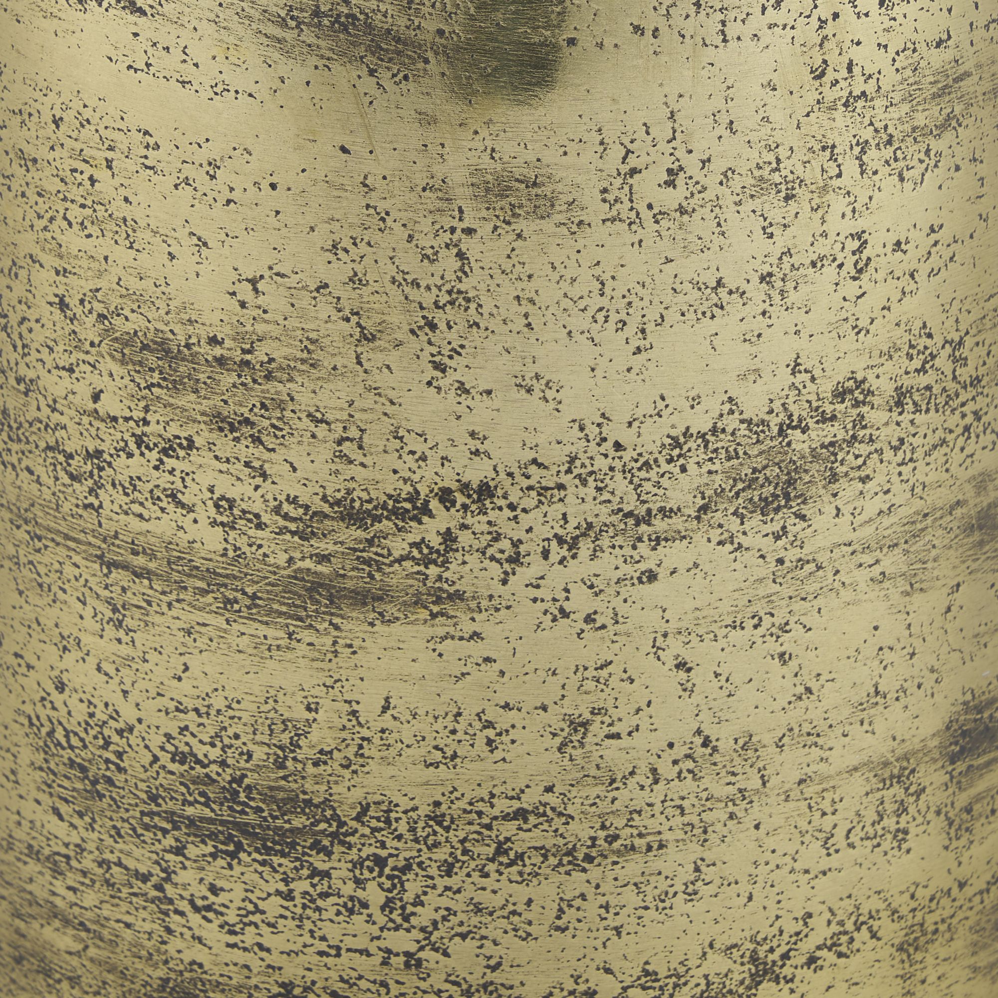 Mercana Quonset Tall Aluminum Metal Ornament - Brass