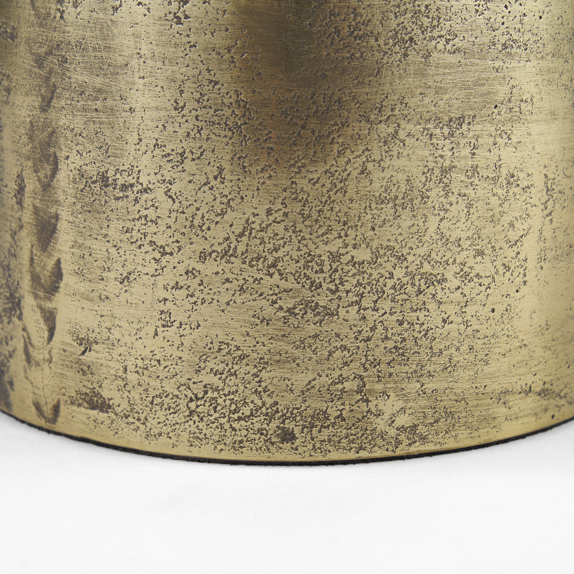 Mercana Quonset Short Aluminum Metal Ornament - Brass