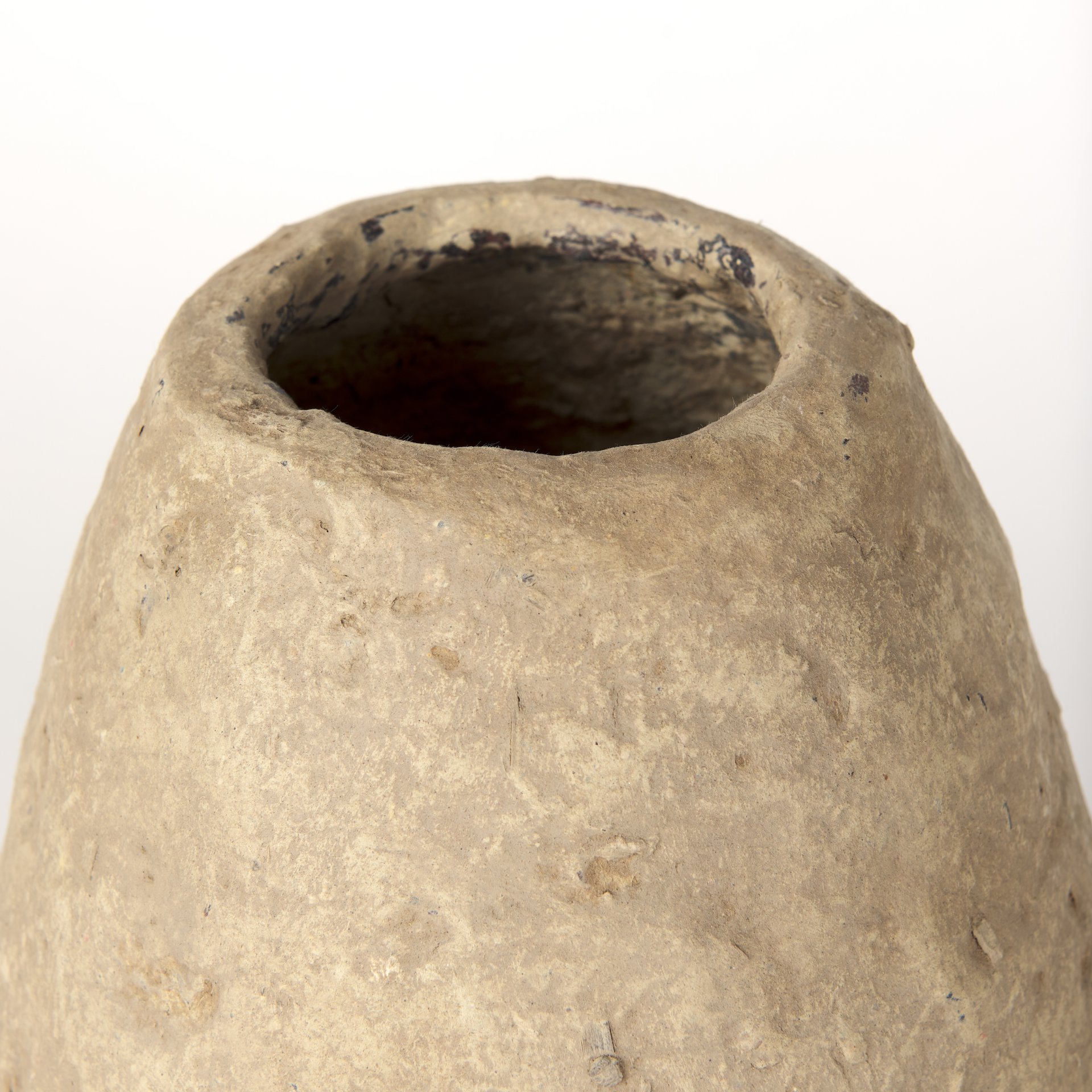 Mercana Rundal Vase - Beige, H12"